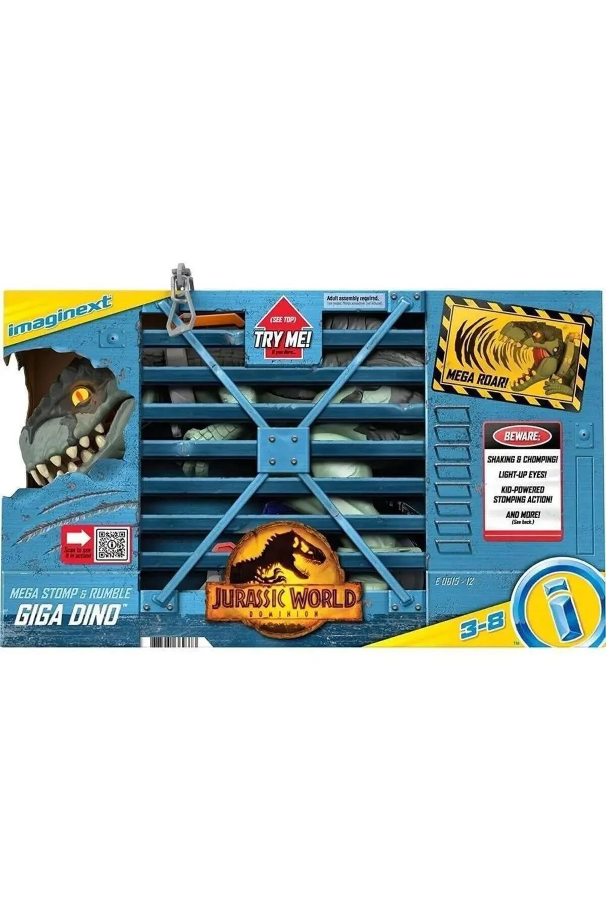 اسباب بازی های فیگور حیوانی ™ JURASSIC WORLD DINOSAUR GIANT GWT22 ایمجینکس Imaginext