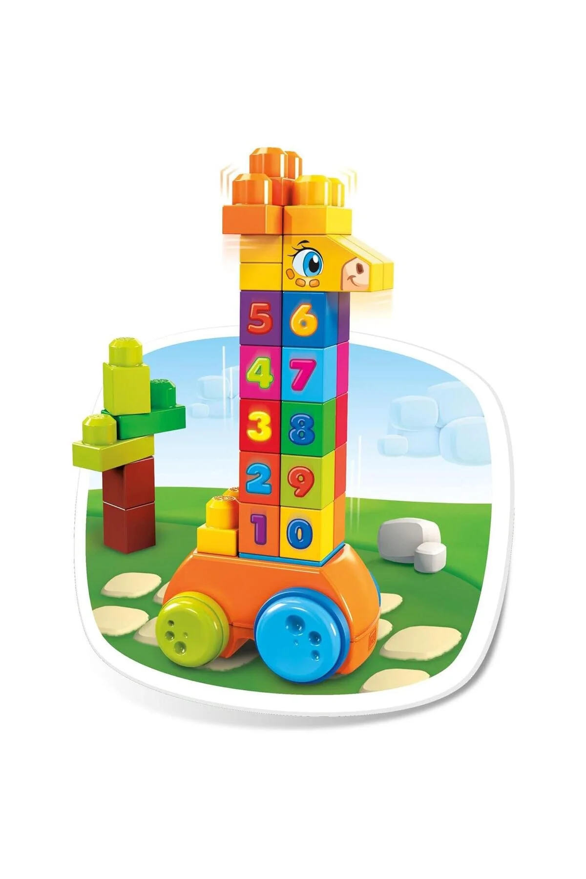اسباب بازی های آموزشی برند: GFG19 MEGA BLOKS® ریاضیات دوست گروه 1 رده سنی: ورزشی Mattel