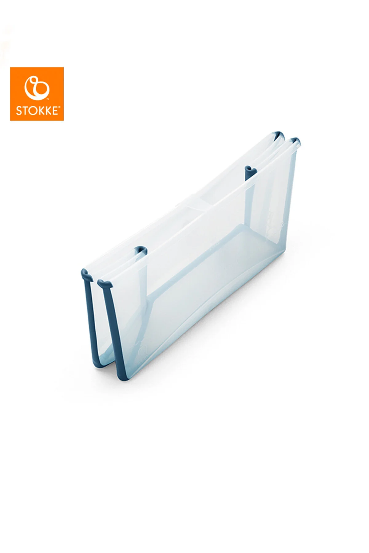 وان حمام نوزاد آبی TUB V2 شفاف اورجینال Stokke