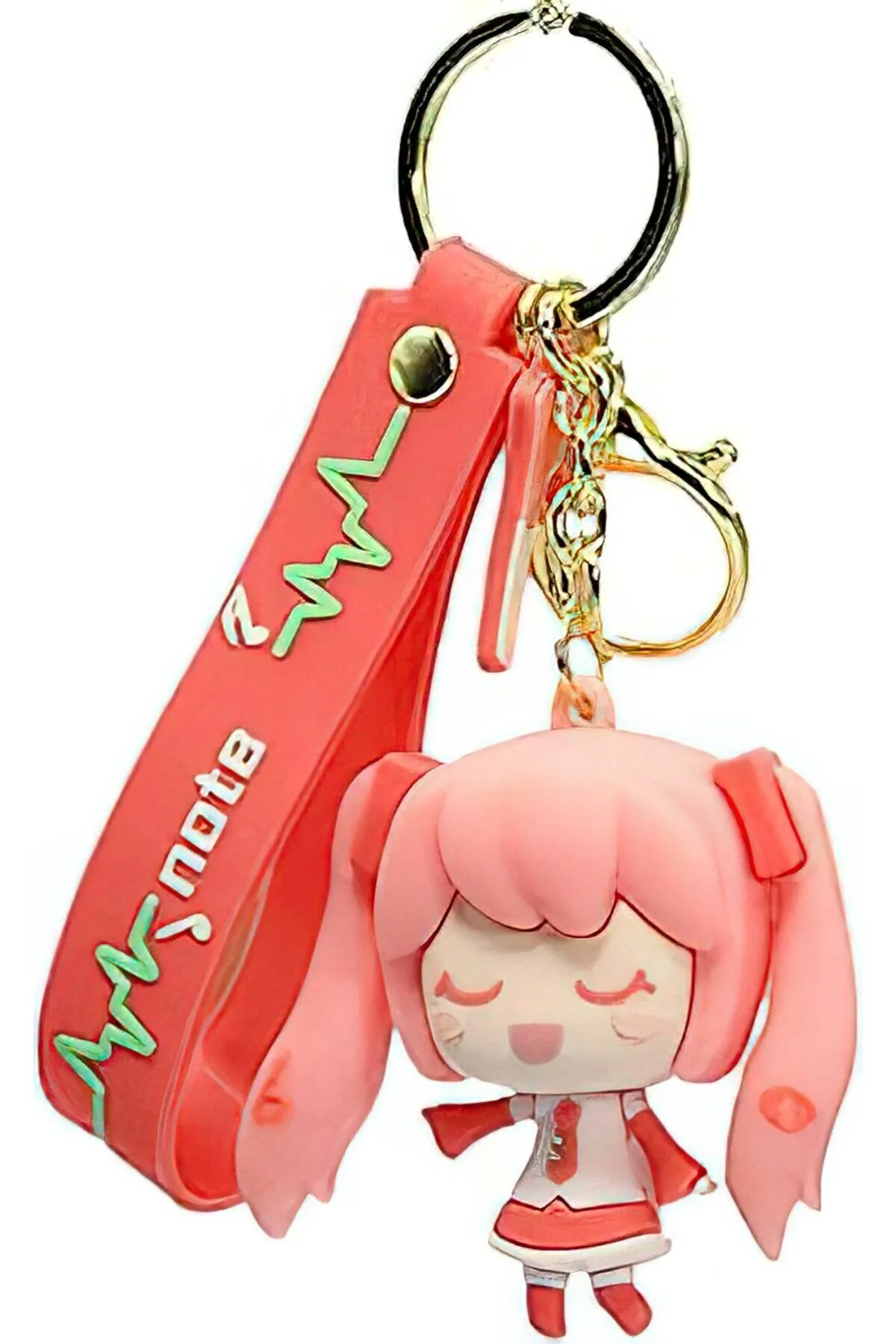 جلیقه کلید انیمه HATSUNE MIKU LAITO MEIKO جاکلیدی و کیف لوازم جانبی KAGAMINE RIN LEN FG KONNİCHİWA