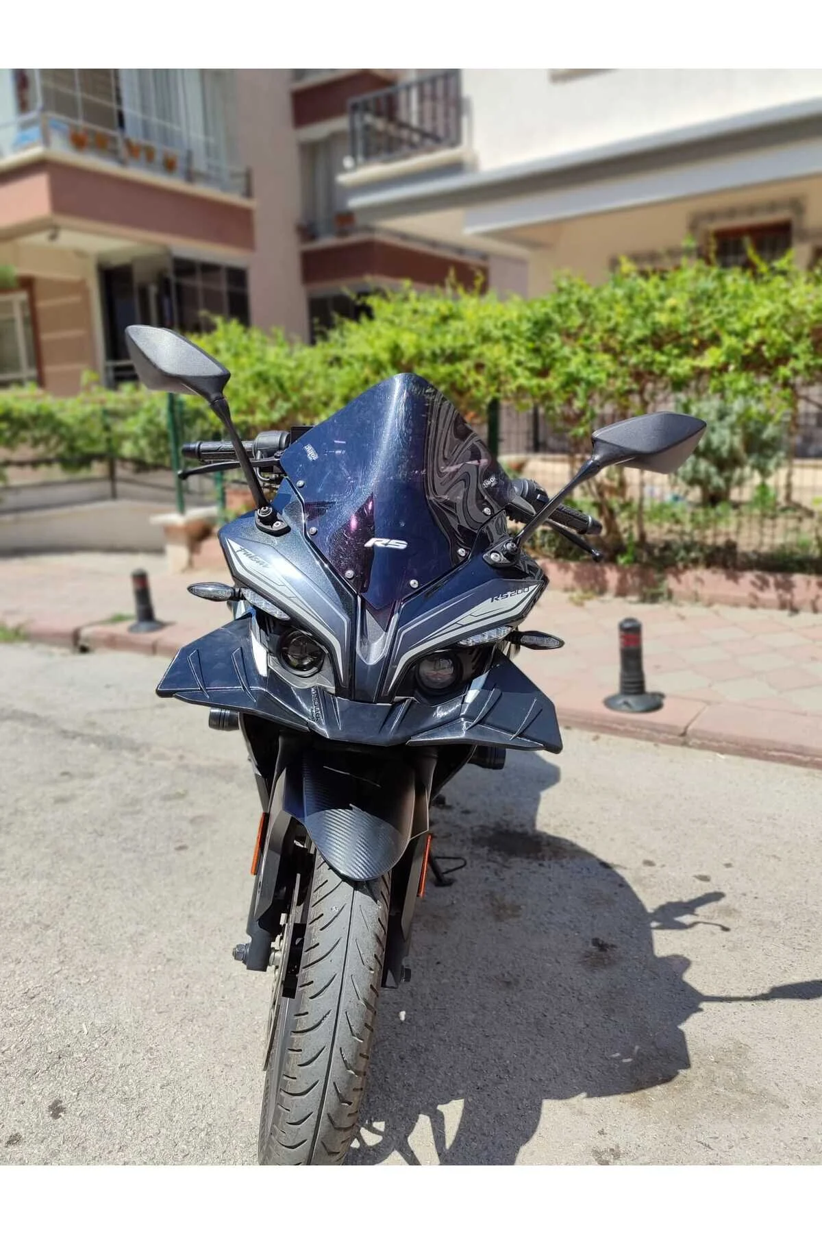 محصولات ضروری موتورسیکلت BAJAJ PULSAR RS200 WINGLET مدل جدید ERENN3D