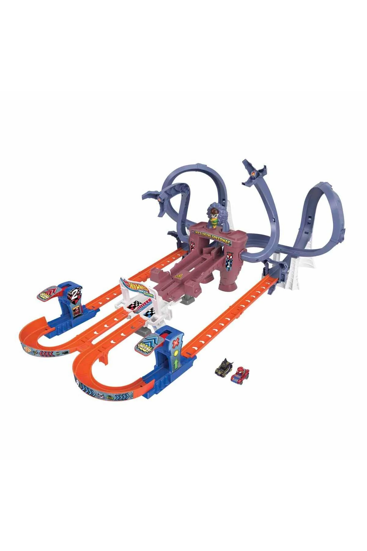 ست حرفه ای مجموعه آهنگ RACERVERSE MARVEL از ترکیه HOT WHEELS