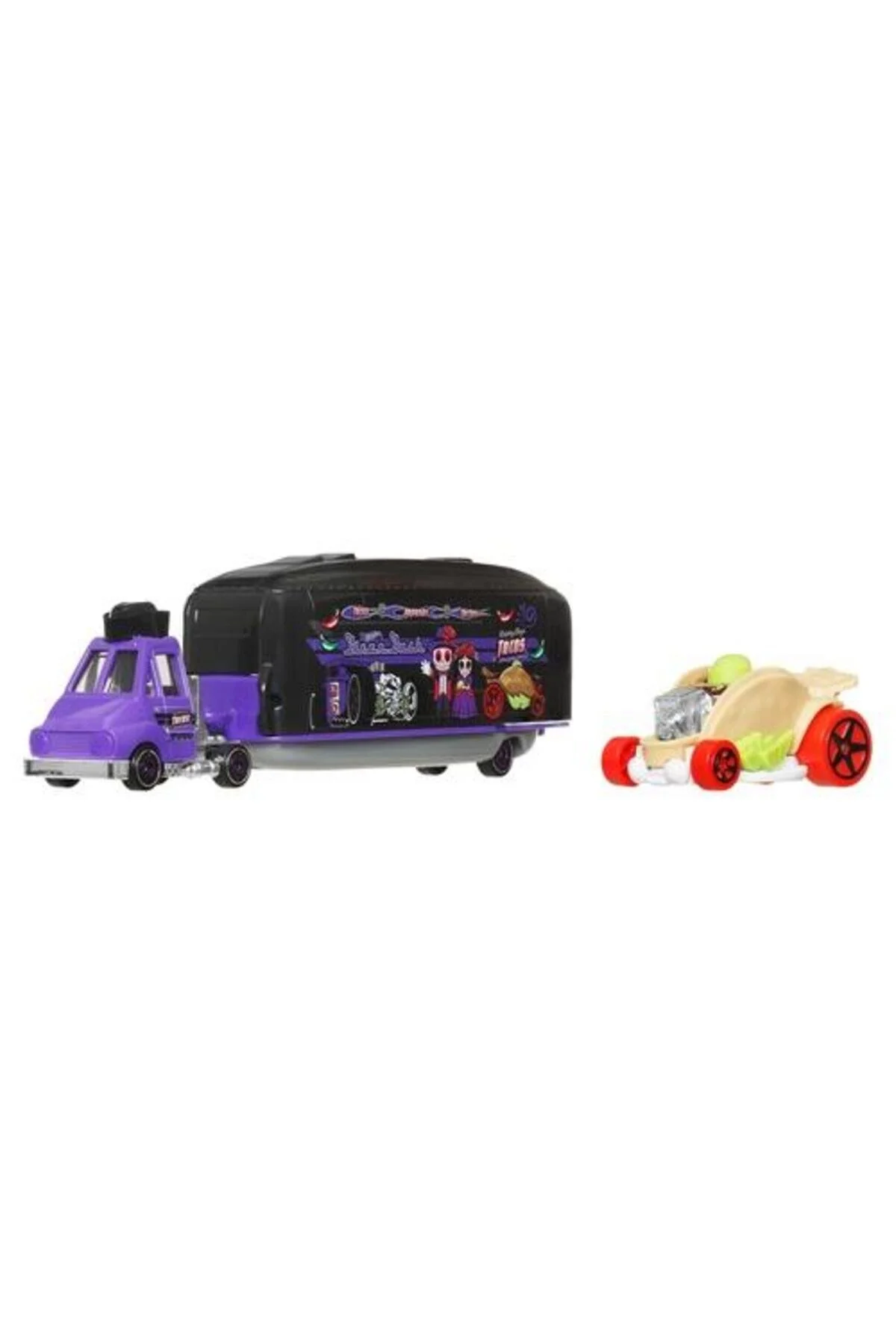 کامیون و ماشین آلات ساختمانی اسباب بازی های حامل BDW51 JDJ58 HOT WHEELS