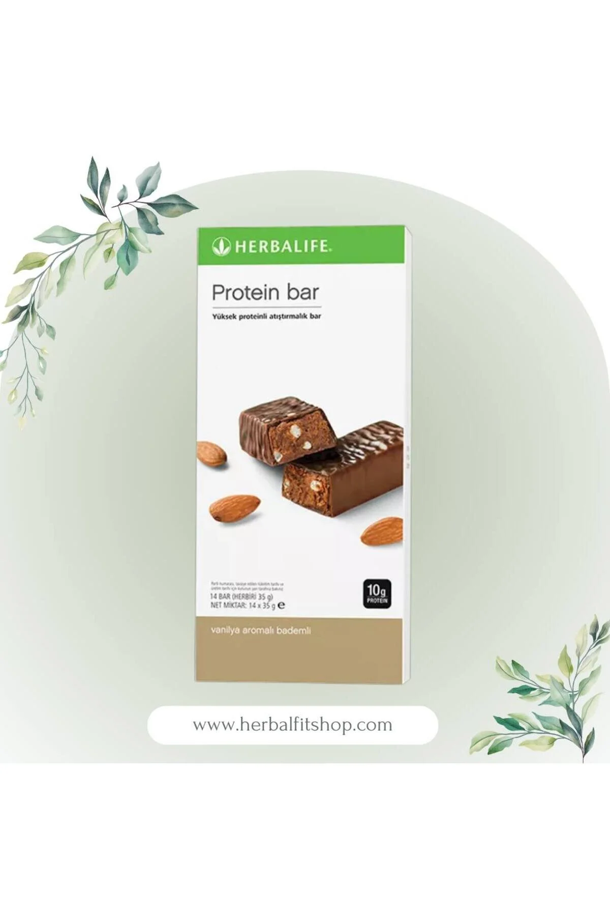 پروتئین بار نوار بادام با طعم وانیلی اورجینال Herbalife