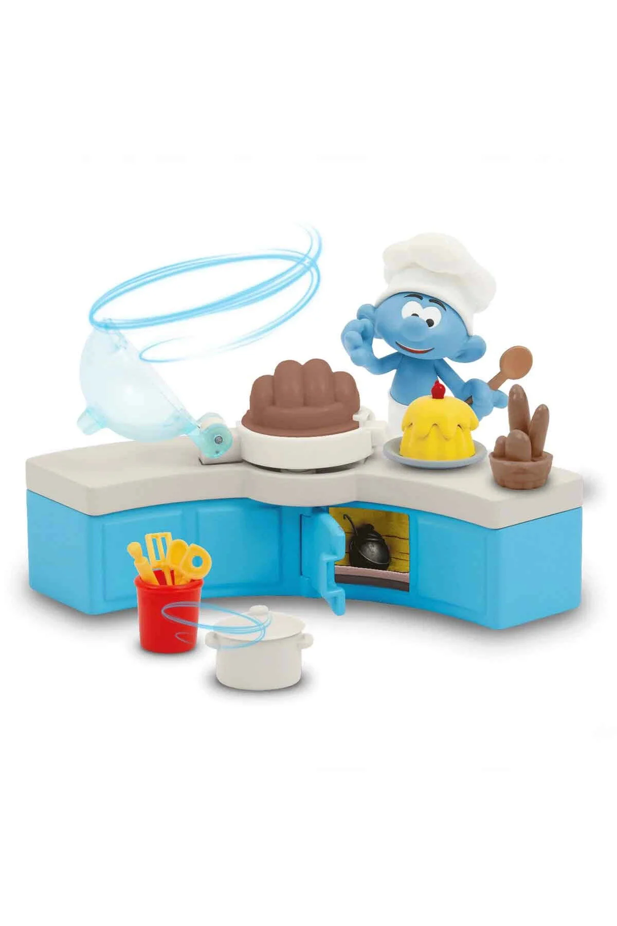 اسباب بازی های فیگور دیگر ست SMURFS FIGUR AND KITCHEN PUF18000 آموزشی دخترانه کودکان و نوجوانان پسرانه paraply