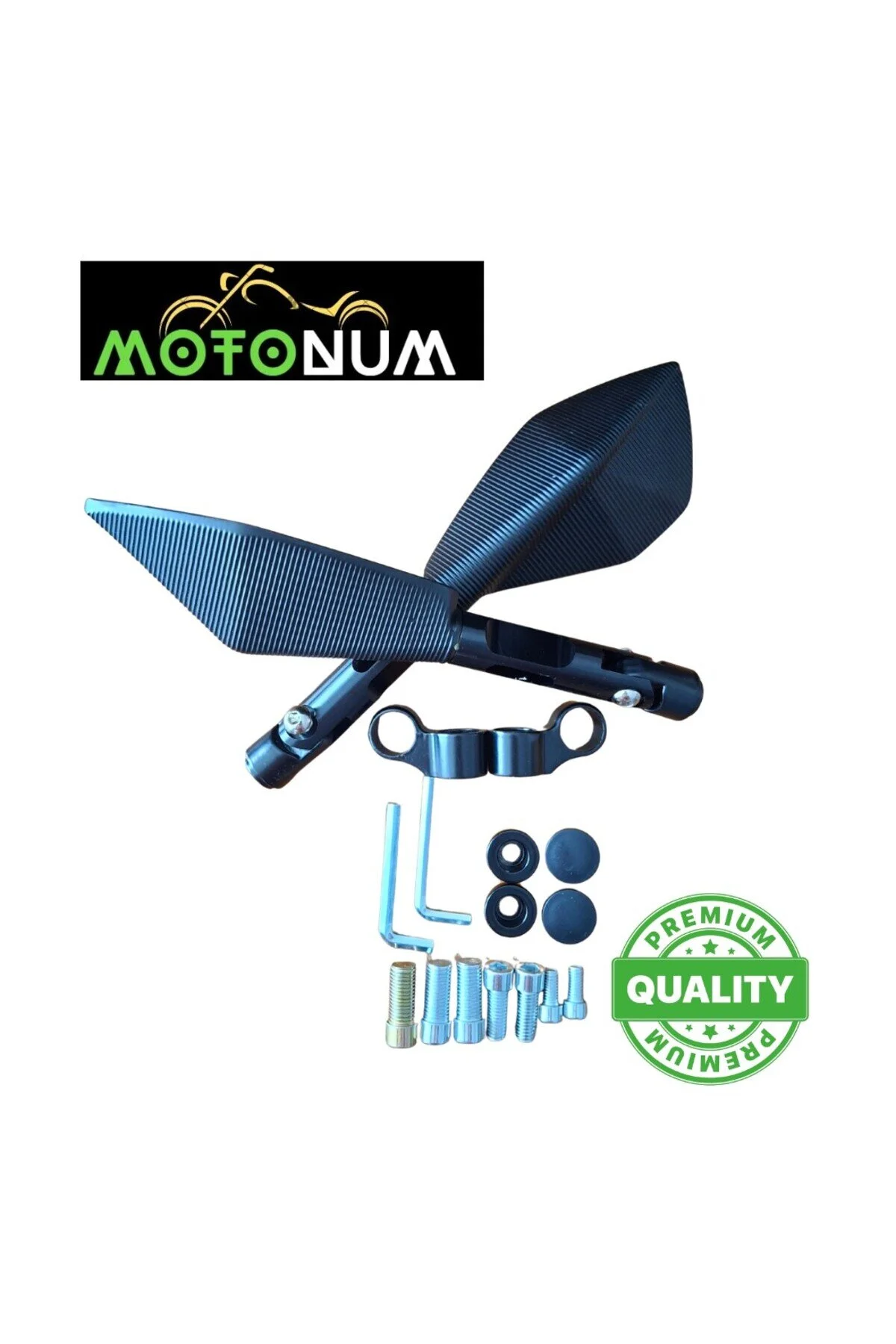 آینه بغل موتورسیکلت اصلاح شده موتور سیکلت یاماها MT 03 M00199 Motonum