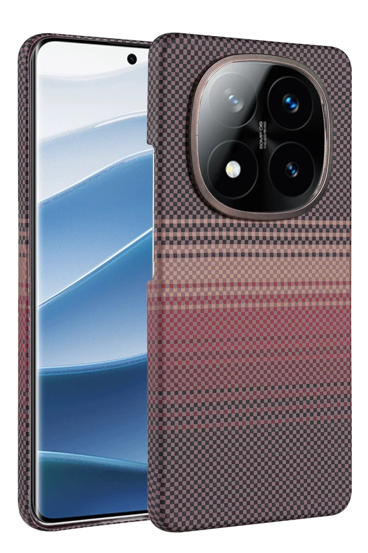 کاور و قاب شیائومی REDMI NOTE 14 PRO 5G VEGE CASE MAGNET COVER + محافظ صفحه نمایش Anka Cep Cep Telefonu Aksesuarları
