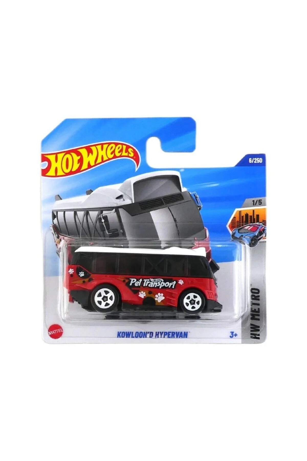 ماشین اسباب بازی HYPERVAN KOWLOON'D هات ویلز اورجینال HOT WHEELS