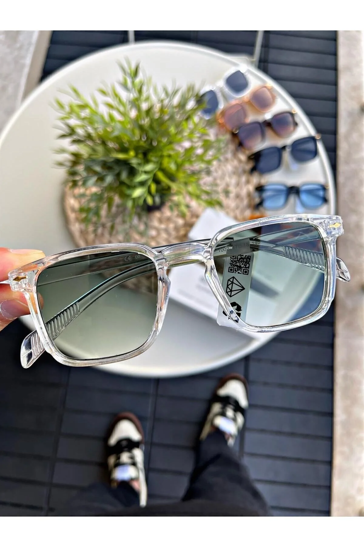 عینک آفتابی GLASS CE شفاف LORRAINEW اورجینال WATCHOFROYAL