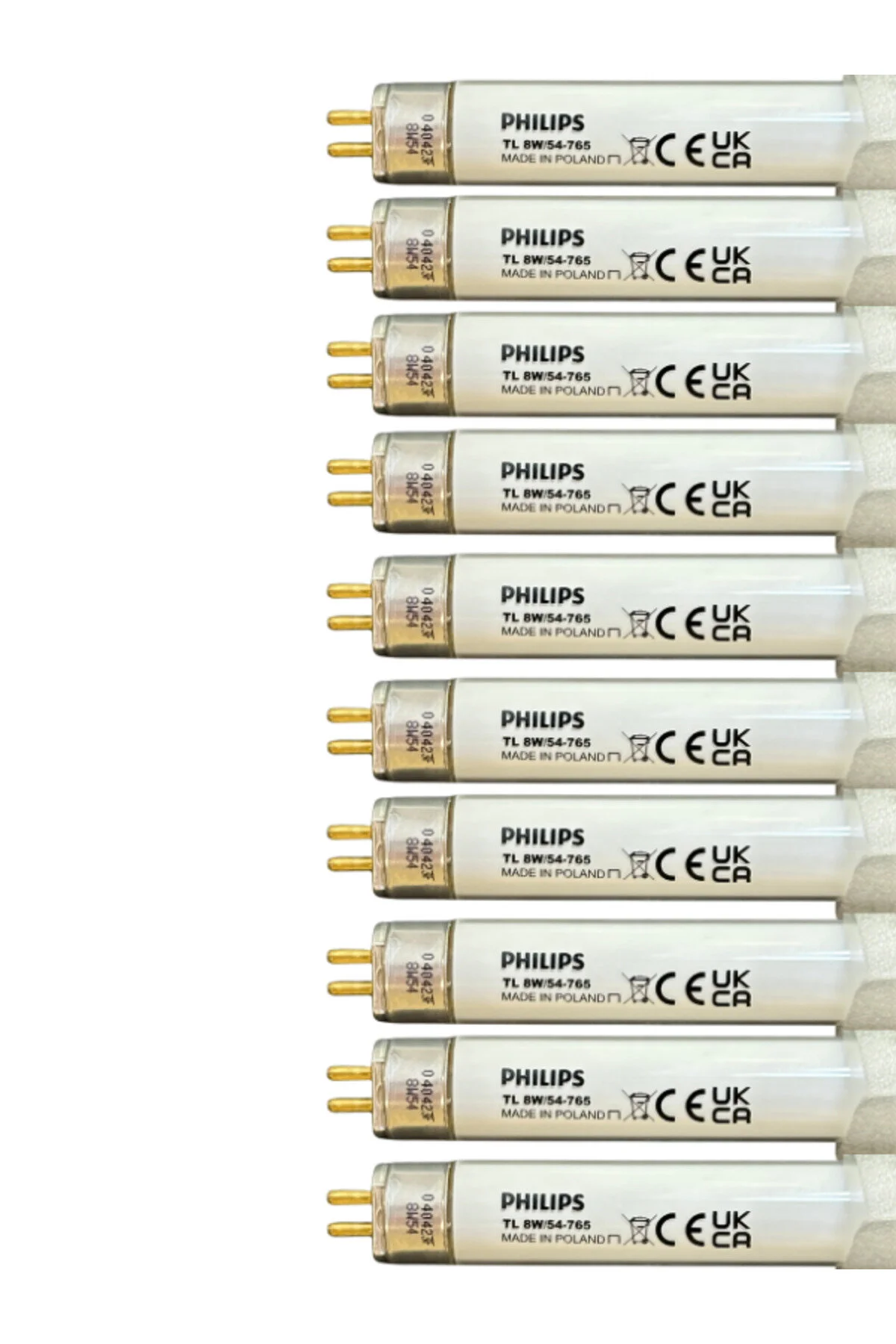 لامپ 10 قطعه 8W 765 LIGHT WHITE 6500K G5 DUALL T5 FLORESSAN فیلیپس Philips
