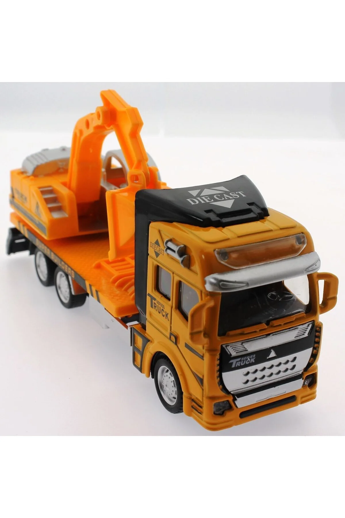 اسباب بازی های فیگور دیگر آموزش آموزشی DIE CAST PULL DROP YELLOW SCOOP GIRL BOY KIDS TOY NEWBRENDHOME