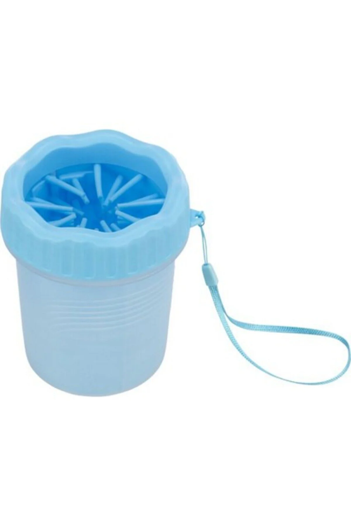 برسشانه سگ دستگاه تمیز کردن و شستشوی پتی سیلیکون S M آبی 106008 Trixie