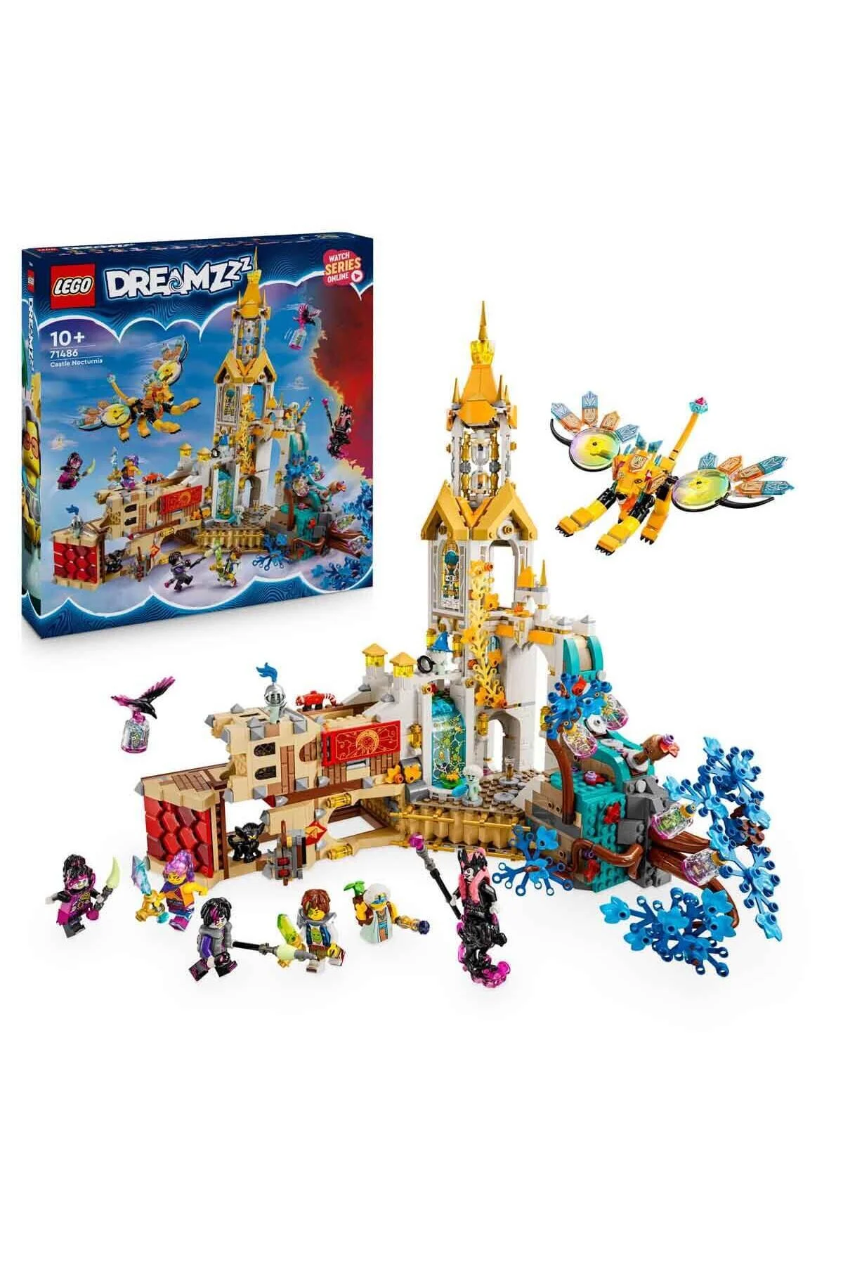 لگو و اسباب بازی های ساخت محور DREAMZZZ NOCTURNIA CASTLE 71486 – مینی فیگور فانتزی برای کودکان 10 سال به بالا از ترکیه LEGO