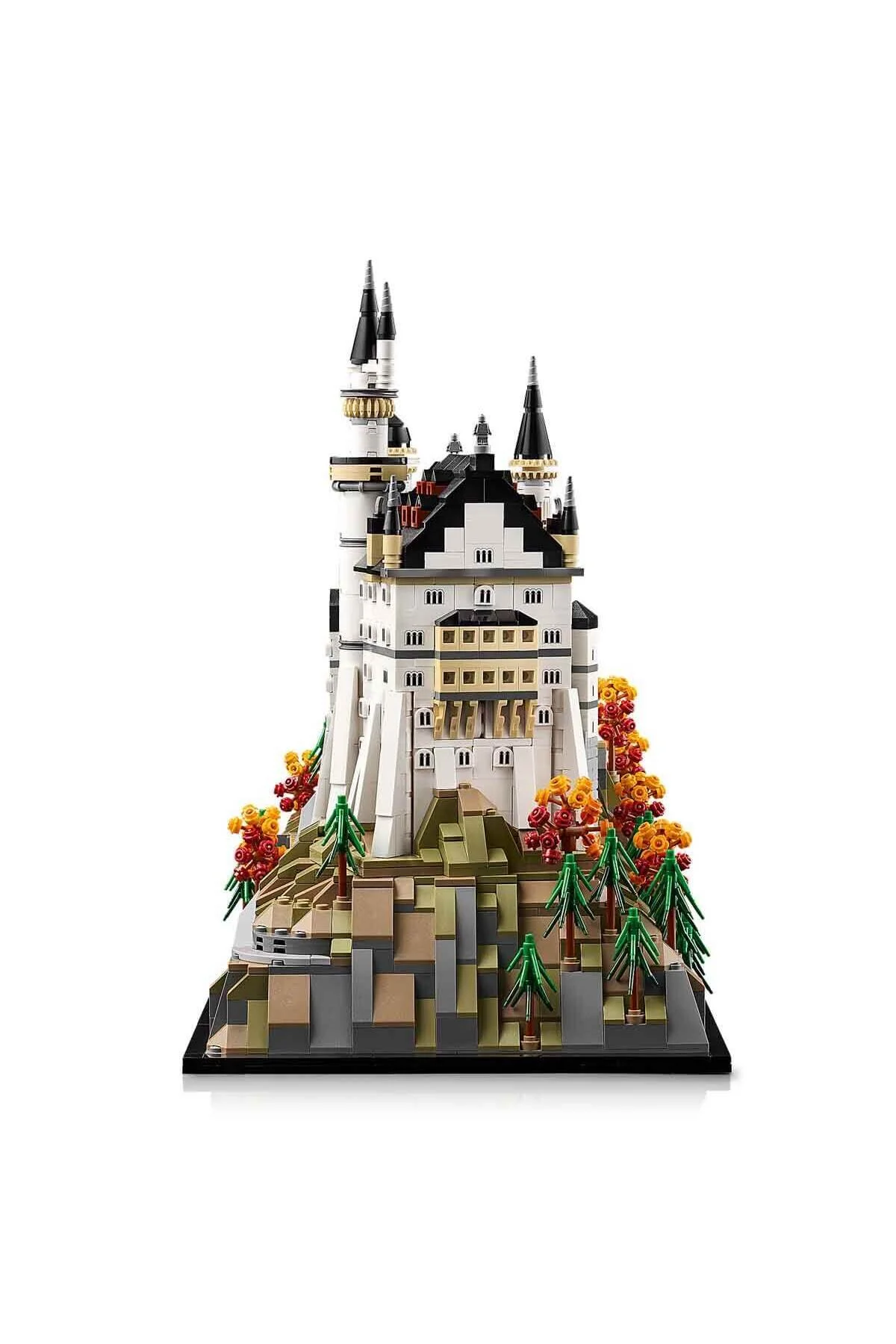 لگو و اسباب بازی های ساخت محور ARCHITECTURE NEUSCHWANSTEIN CASTLE 21063 مجموعه ساختمان مدل کلکسیونی برای بزرگسالان از ترکیه LEGO