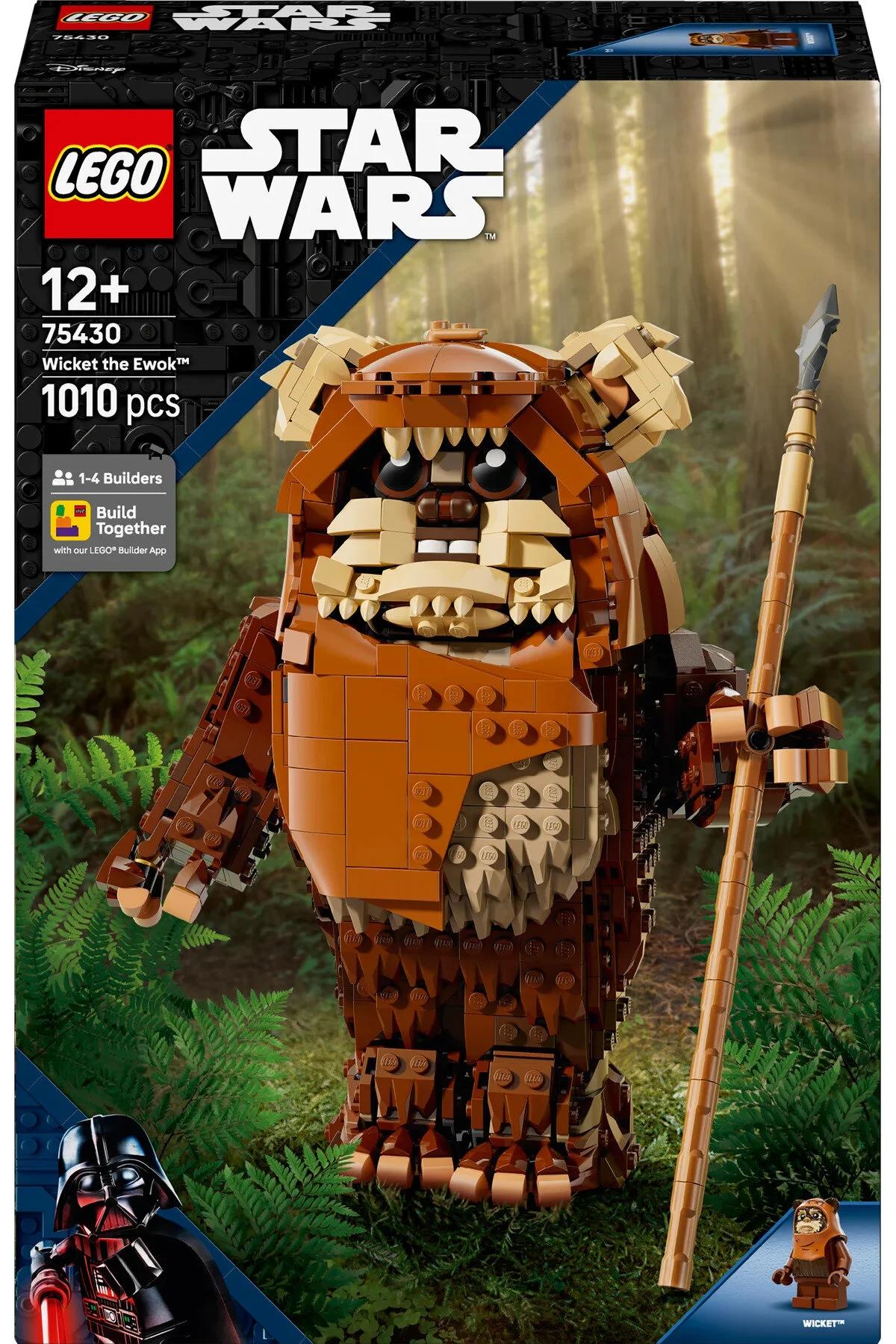 لگو و اسباب بازی های ساخت محور STAR WARS: RETURN OF THE JEDI EWOK WICKE 75430 مجموعه ساختمانی مدل برای کودکان بالای 12 سال 1010 قطعه از ترکیه LEGO
