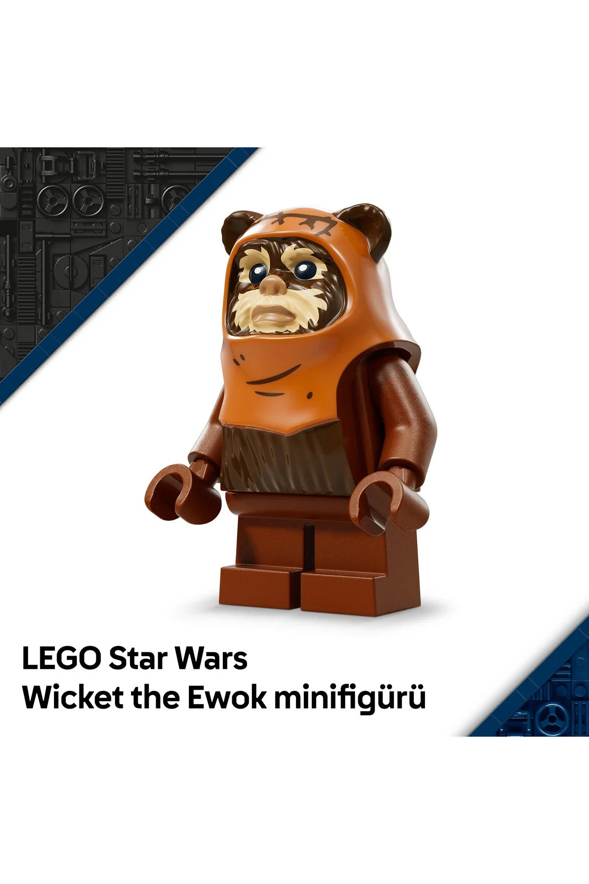 لگو و اسباب بازی های ساخت محور STAR WARS: RETURN OF THE JEDI EWOK WICKE 75430 مجموعه ساختمانی مدل برای کودکان بالای 12 سال 1010 قطعه از ترکیه LEGO