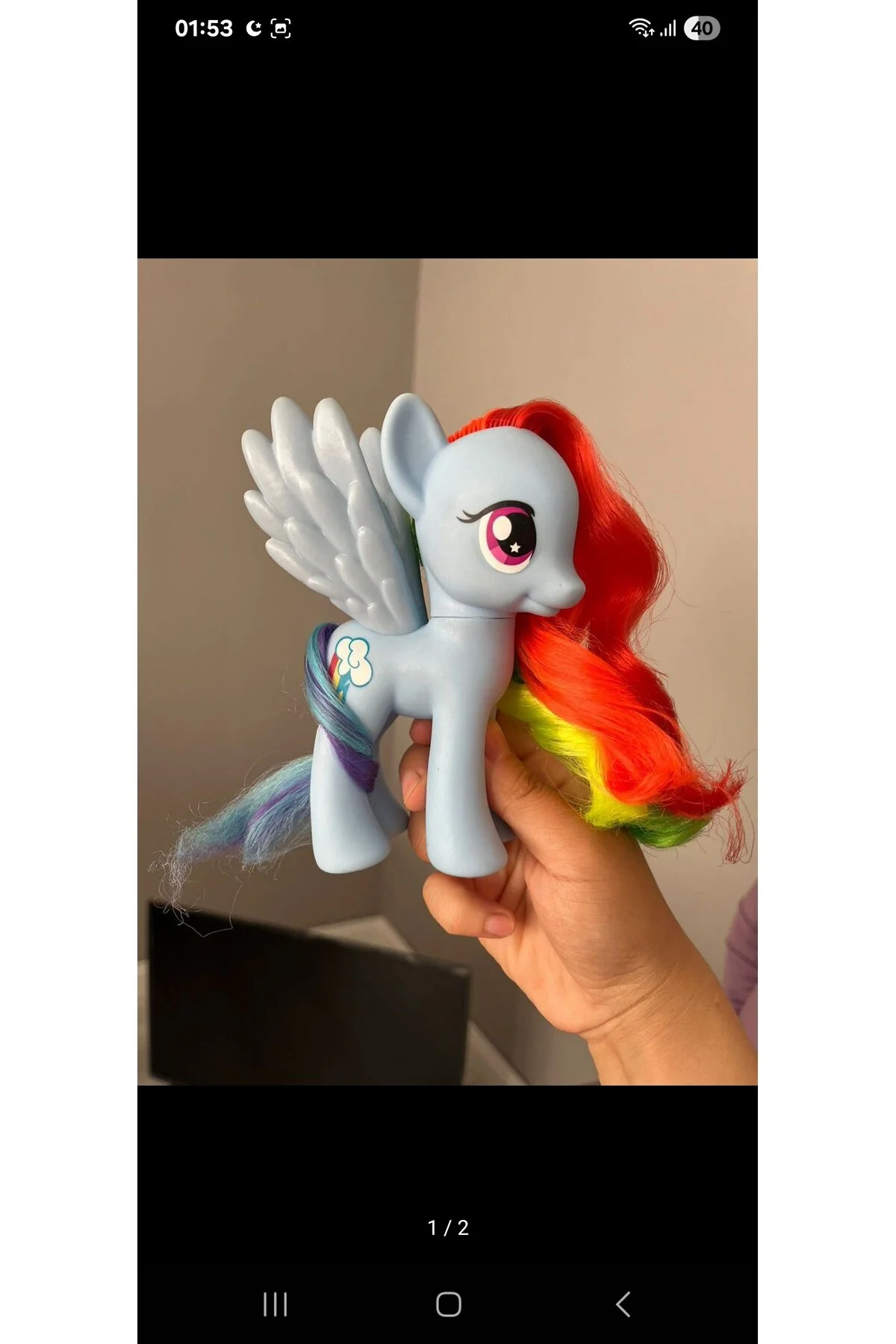 فیگور داش رنگین کمان اورجینال My Little Pony