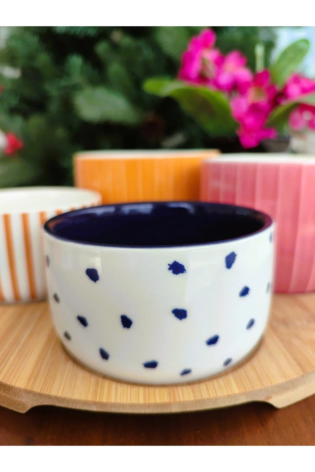 ست سرو GARDEN SERENITY STONEWARE 5 قطعه ارائه 25 سانتی متر رنگ English Home