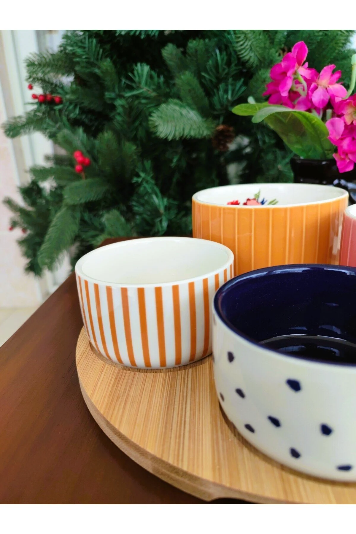 ست سرو GARDEN SERENITY STONEWARE 5 قطعه ارائه 25 سانتی متر رنگ English Home
