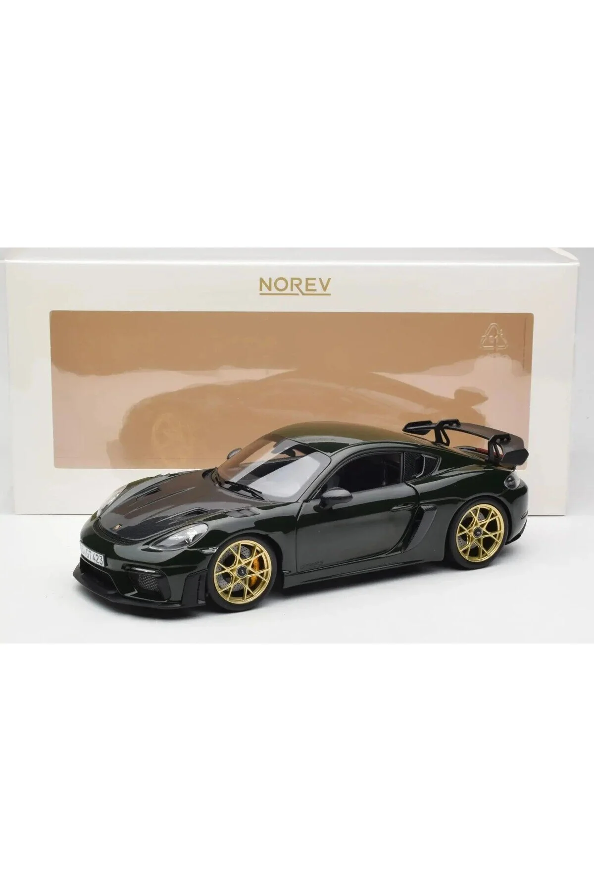 مدل خودرو 1:18 PORSCHE CAYMAN GT4 RS WITH WEISSACHPACKAGE BREWSTER 187250 DIECAST MODEL CAR از ترکیه Norev