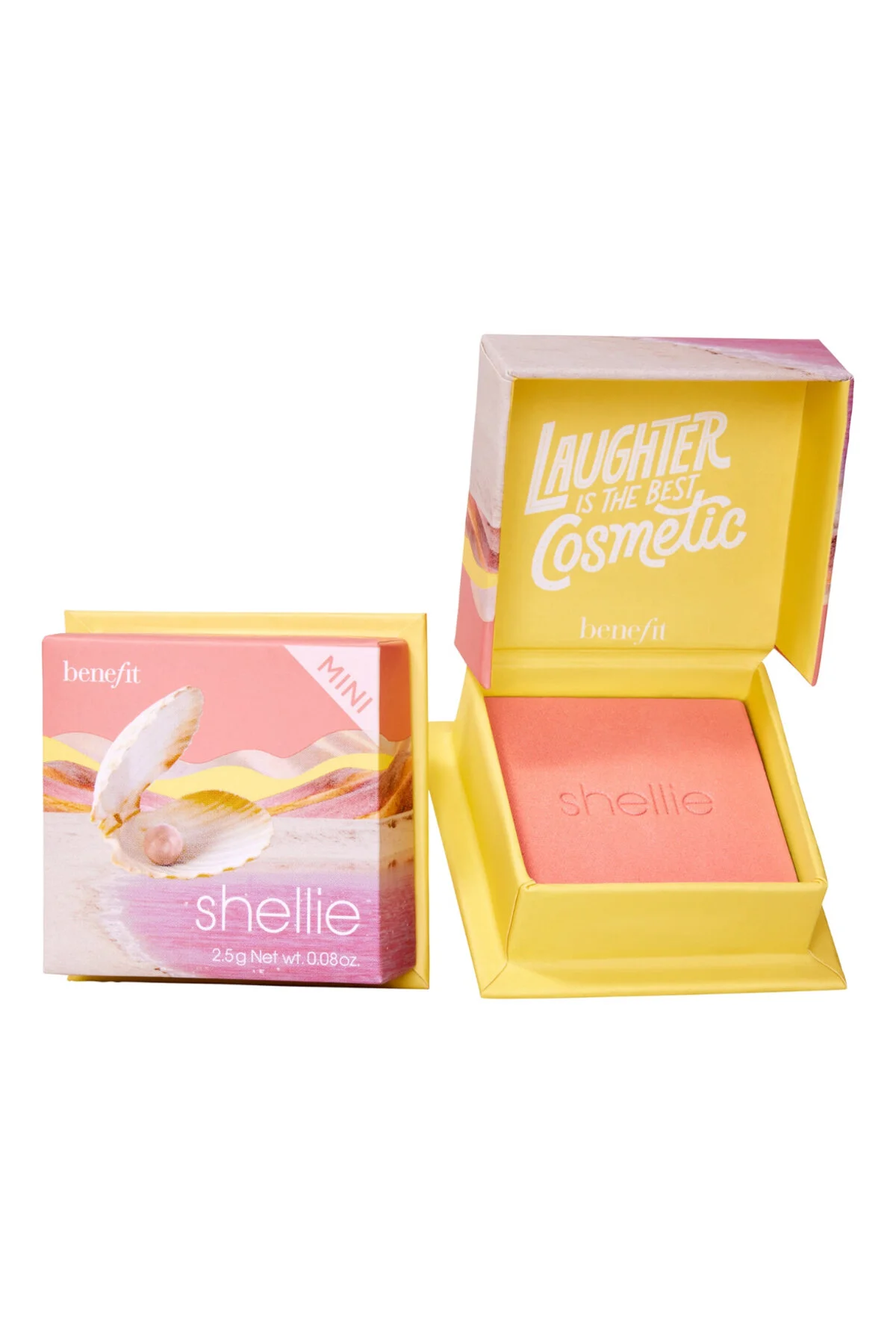 رژگونه SHELLIE WANDERFUL WORLD مقاوم در برابر عرق پودر سایز مسافرتی 2.5 گرم benefit cosmetics