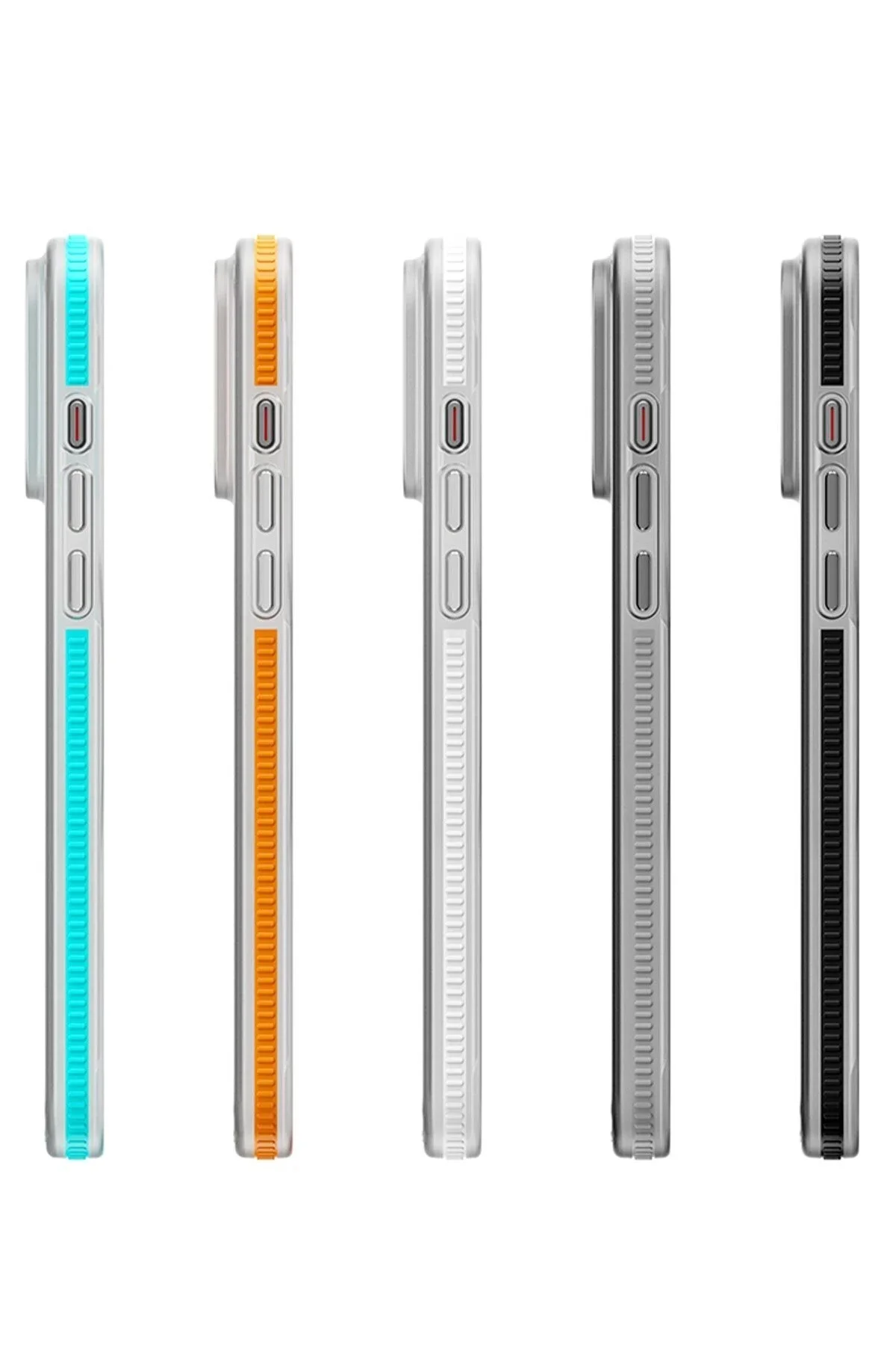 کاور و قاب IPHONE 16 PRO MAX LINE MAGSAFE COVER خاکستری İsmiyle Al