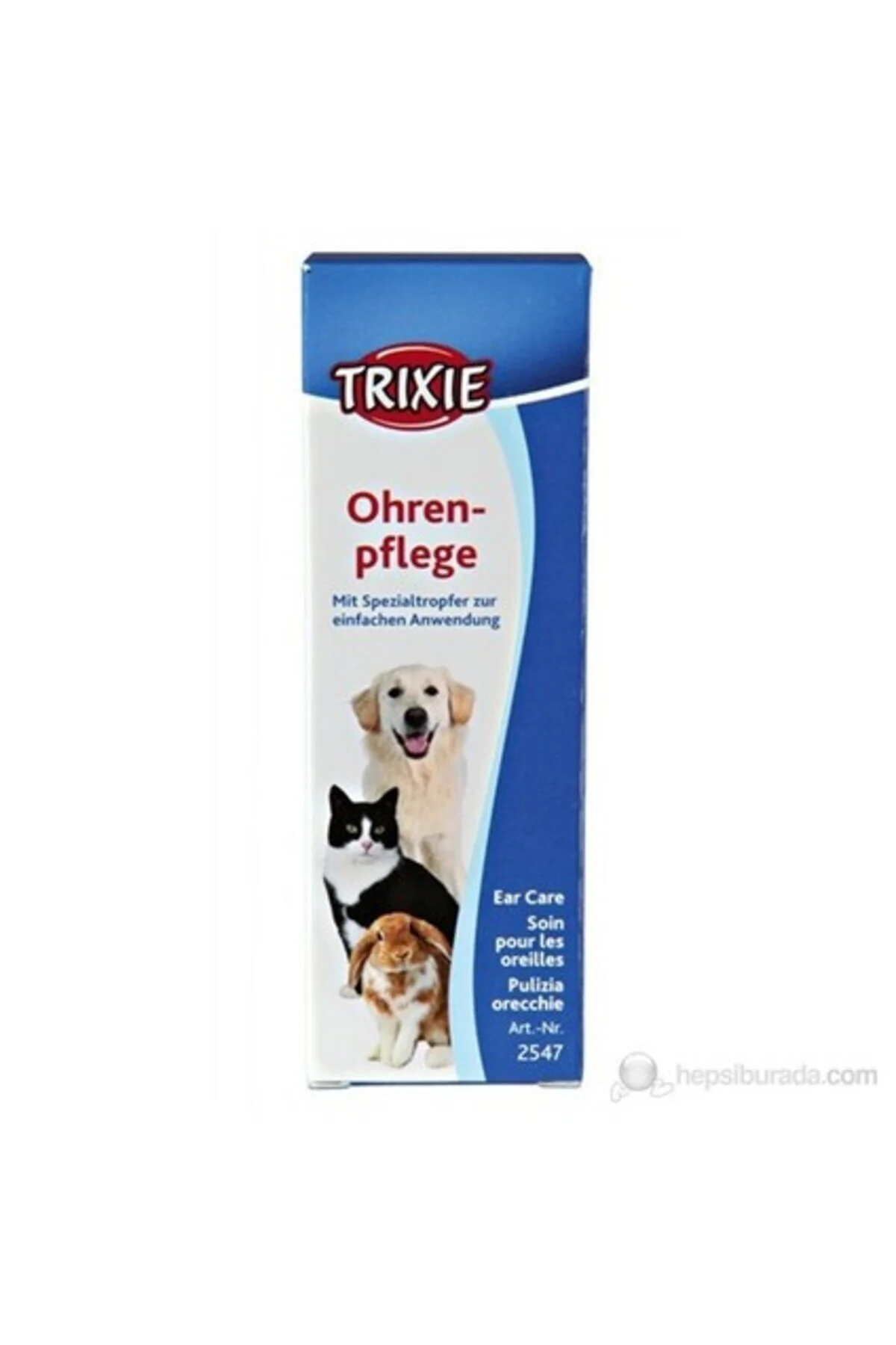 تشویقی سگ مراقبت از گوش خرگوش گربه 50 میلی لیتر کاهش می یابد Trixie