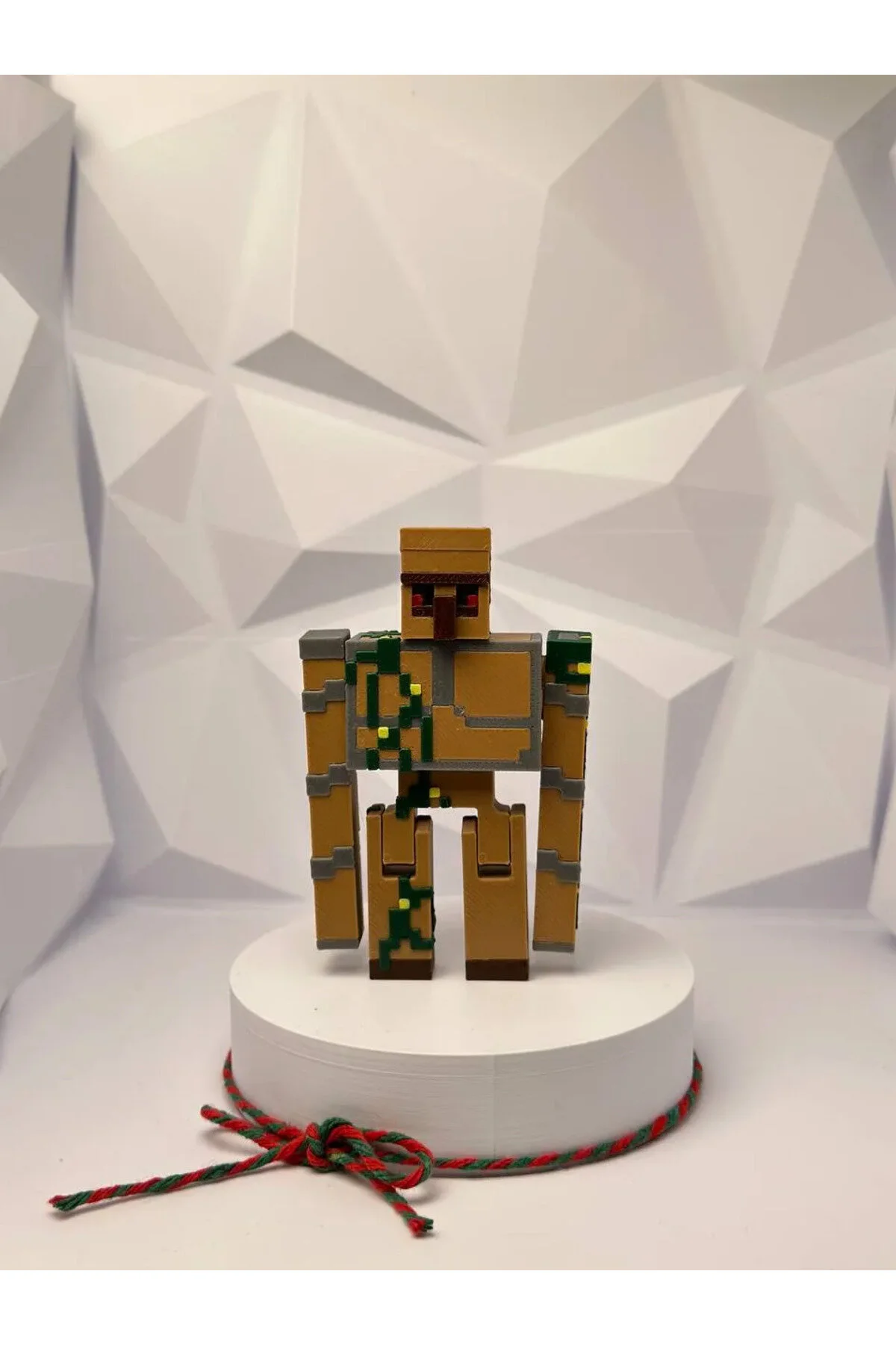 اسباب بازی های فیگور شخصیت گولم آهنی سه بعدی MINECRAFT Lumina3D