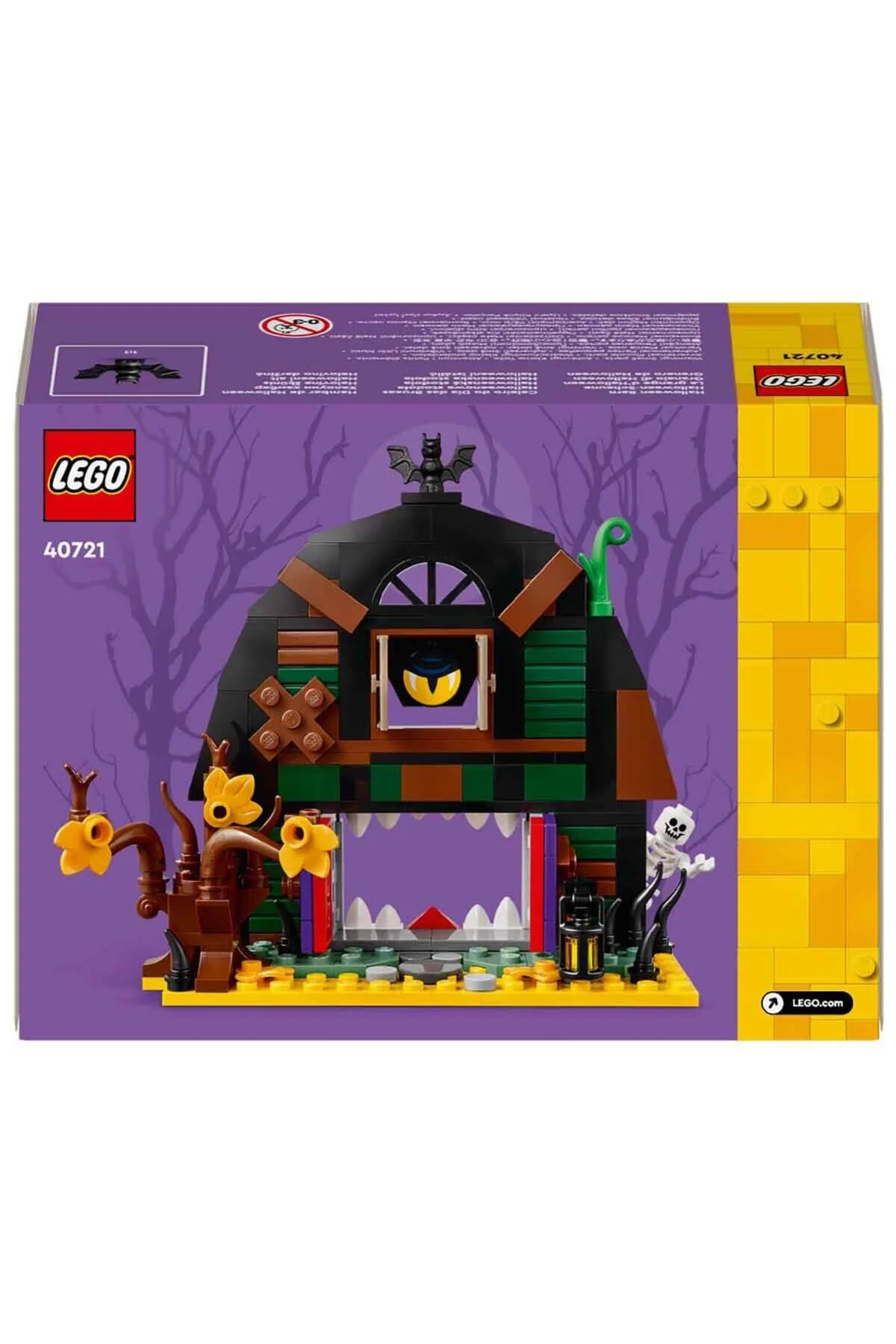 لگو و اسباب بازی های ساخت محور HALLOWEEN BARN 40721 – با مینی فیگور اسکلت برای کودکان 8 سال به بالا از ترکیه LEGO
