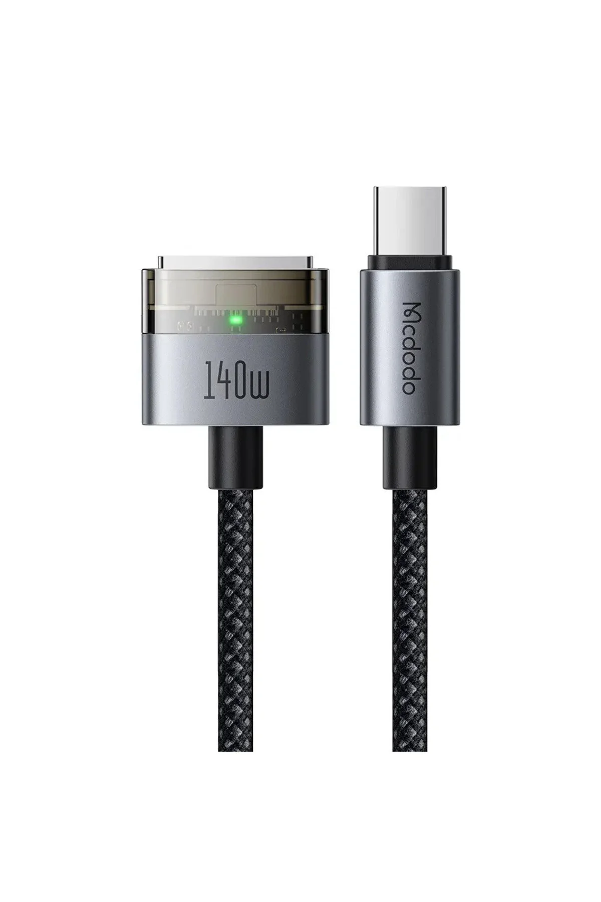 کابل شارژ CA 2070 140W USB C MAGSAFE 3 اتصال مغناطیسی 2M سیاه Mcdodo
