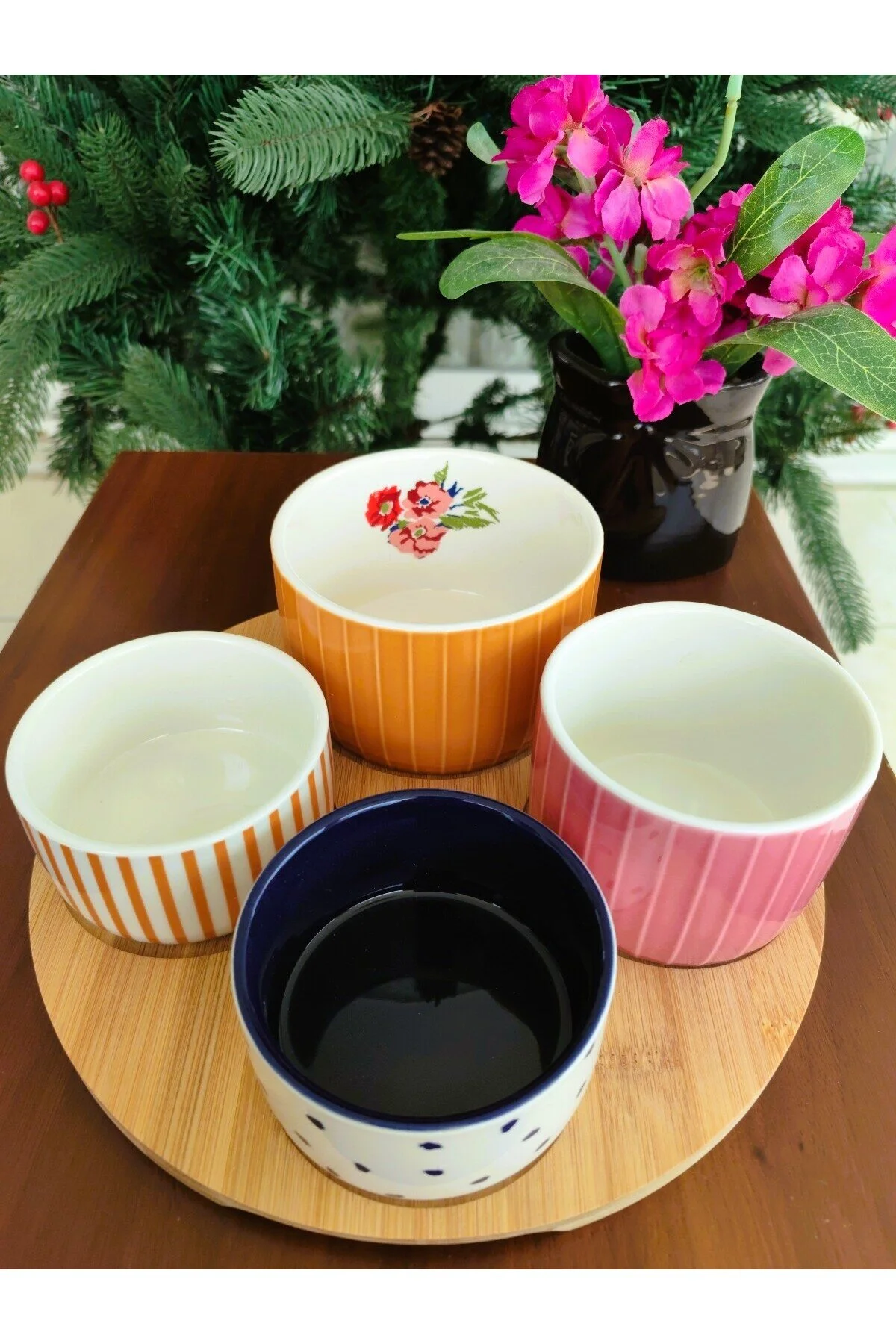 ست سرو GARDEN SERENITY STONEWARE 5 قطعه ارائه 25 سانتی متر رنگ English Home
