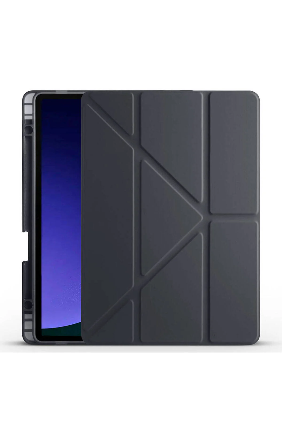 کاور تبلت قاب ORIGAMI SAMSUNG GALAXY TAB S10 FE + موس کیبورد نوک یدکی قلم S محافظ صفحه مشکی Covpor