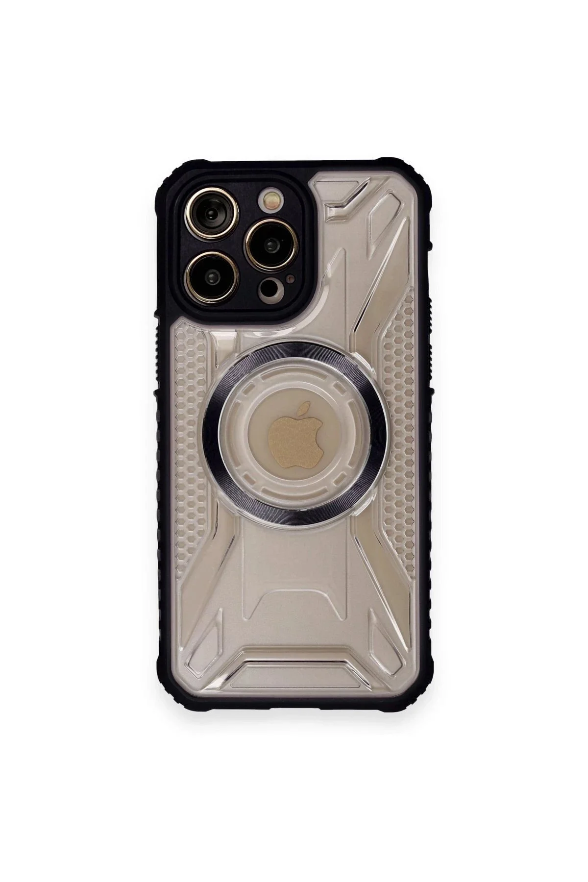 کاور تبلت IPHONE 12 PRO MAX CASE PRAGUE MAGNETICSAFE COVER مشکی Genel Markalar