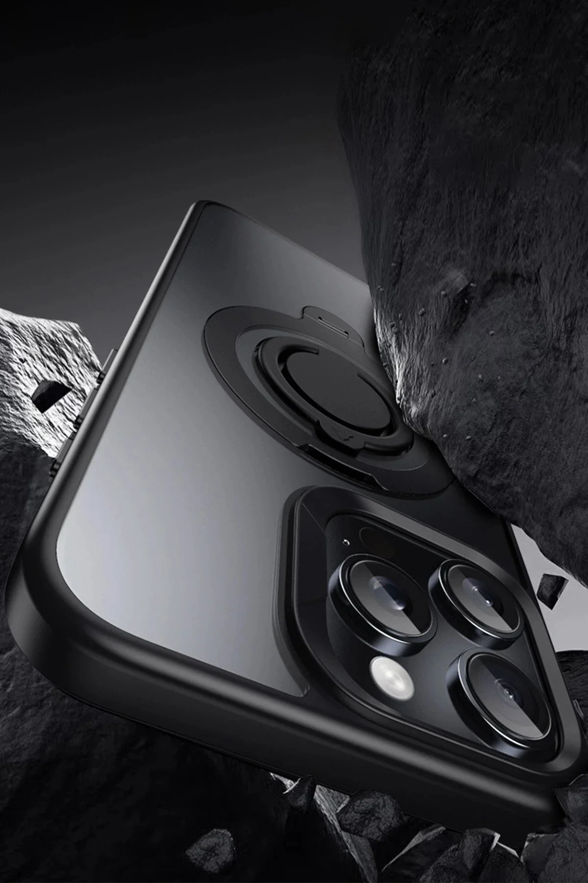 کاور و قاب IPHONE 16 PRO AVATAR 360 ROTATING MAGSAFE COVER آبی دریایی Genel Markalar