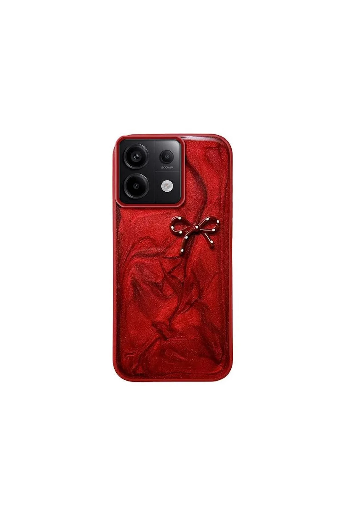 کاور و قاب محافظ شیائومی REDMI NOTE 13 PRO 5G سازگار با سیلیکونی FIONKA RED اورجینال Zebana