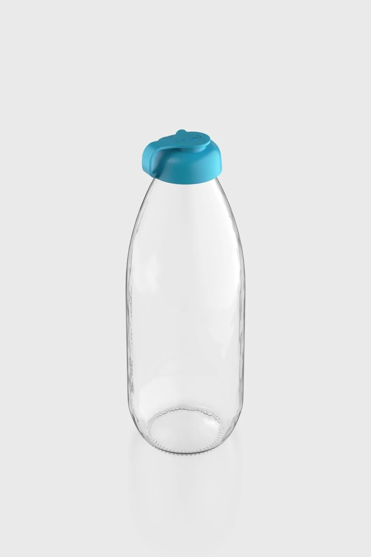 پارچ و تنگ بطری شیشه ای شیری 1000 میلی لیتری 181009 فیروزه رنگا Renga