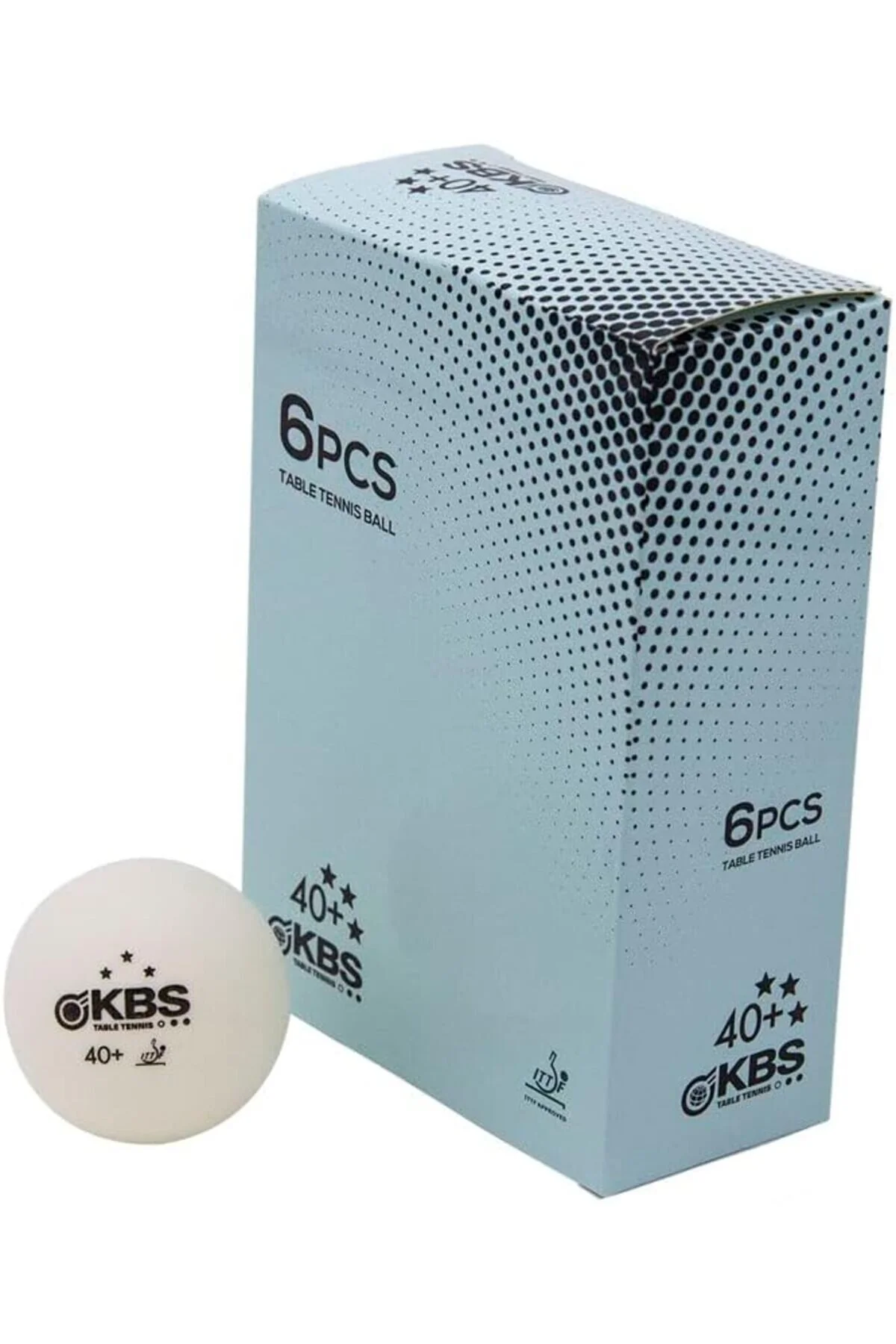 توپ پینگ پنگ AVESSA KBS ITTF MATCH BALL تایید شده 6 عدد 40 Genel Markalar