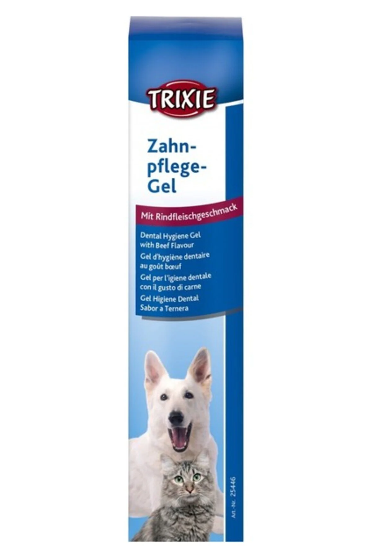 تشویقی سگ ژل تمیز کردن دندان برای و گربه 100GR Trixie