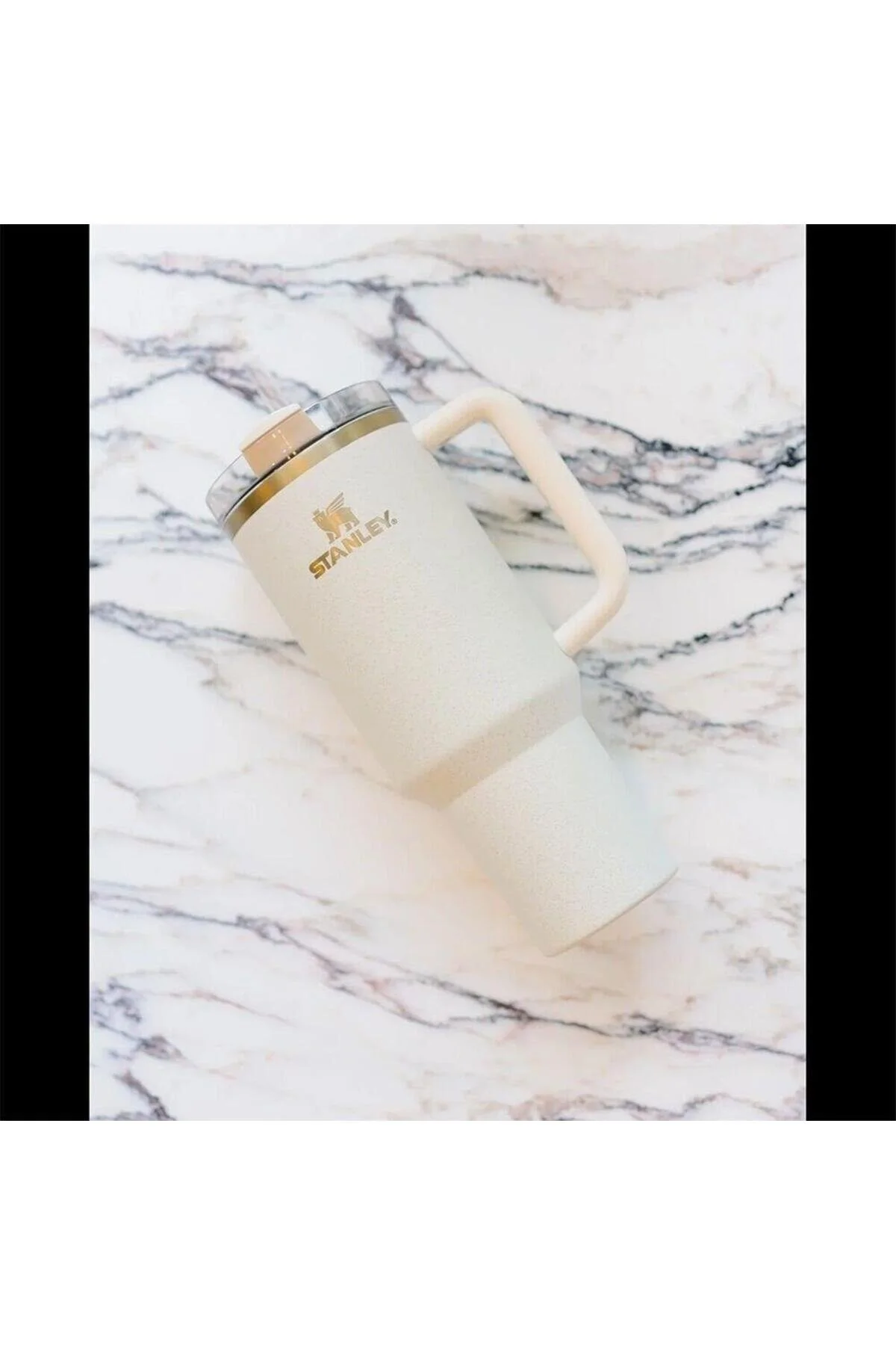 فلاسک ADV 40OZ 1.18L QUENCHER H2.O TM TUMB CREAM MOON قمقمه اورجینال Stanley