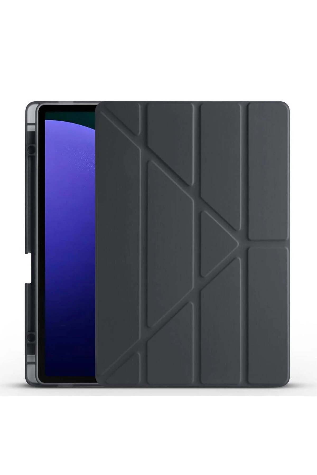 کاور تبلت قاب سازگار GALAXY S10 PLUS 12.4 اینچی با پایه قلم لمسی صفحه کلید و ماوس Yesnıce