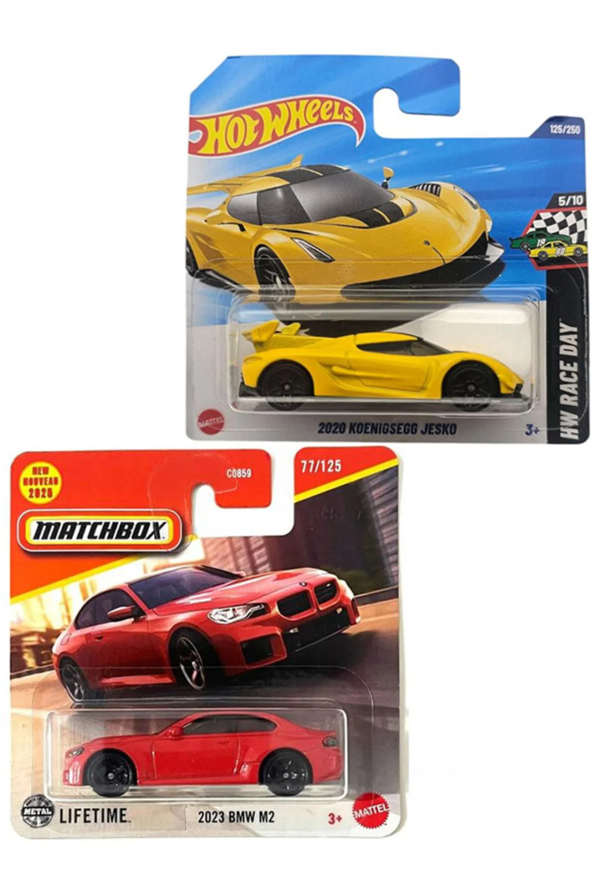 ماشین اسباب بازی 2 2023 BMW M2 & HOT WHEELS 2020 KOENIGSEGG JESKO 1 64 از ترکیه HOT WHEELS