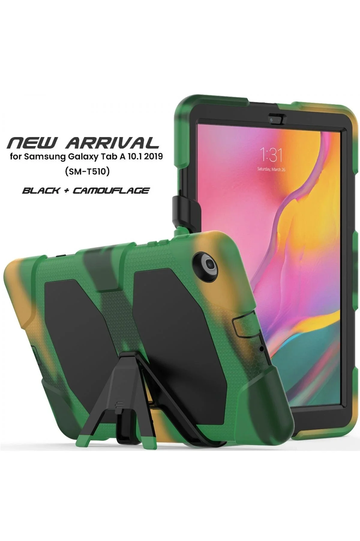 کاور تبلت SAMSUNG GALAXY TAB A 10.1 CASE TABLET GRIFFIN COMOUFLAGE Genel Markalar
