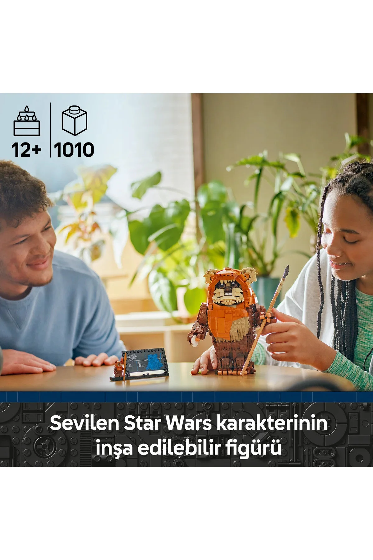 لگو و اسباب بازی های ساخت محور STAR WARS: RETURN OF THE JEDI EWOK WICKE 75430 مجموعه ساختمانی مدل برای کودکان بالای 12 سال 1010 قطعه از ترکیه LEGO