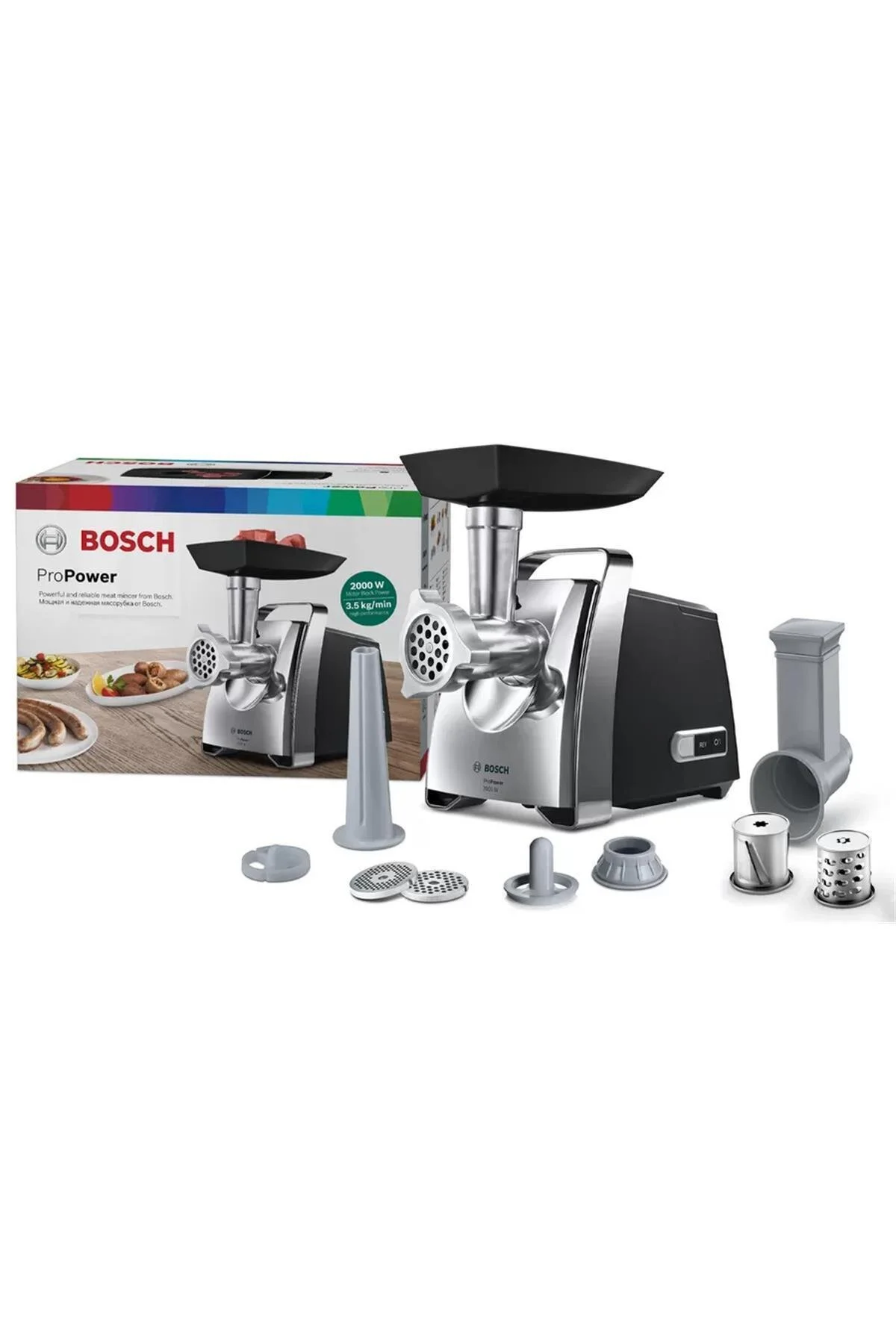 چرخ گوشت مکس 2000 وات اورجینال Bosch