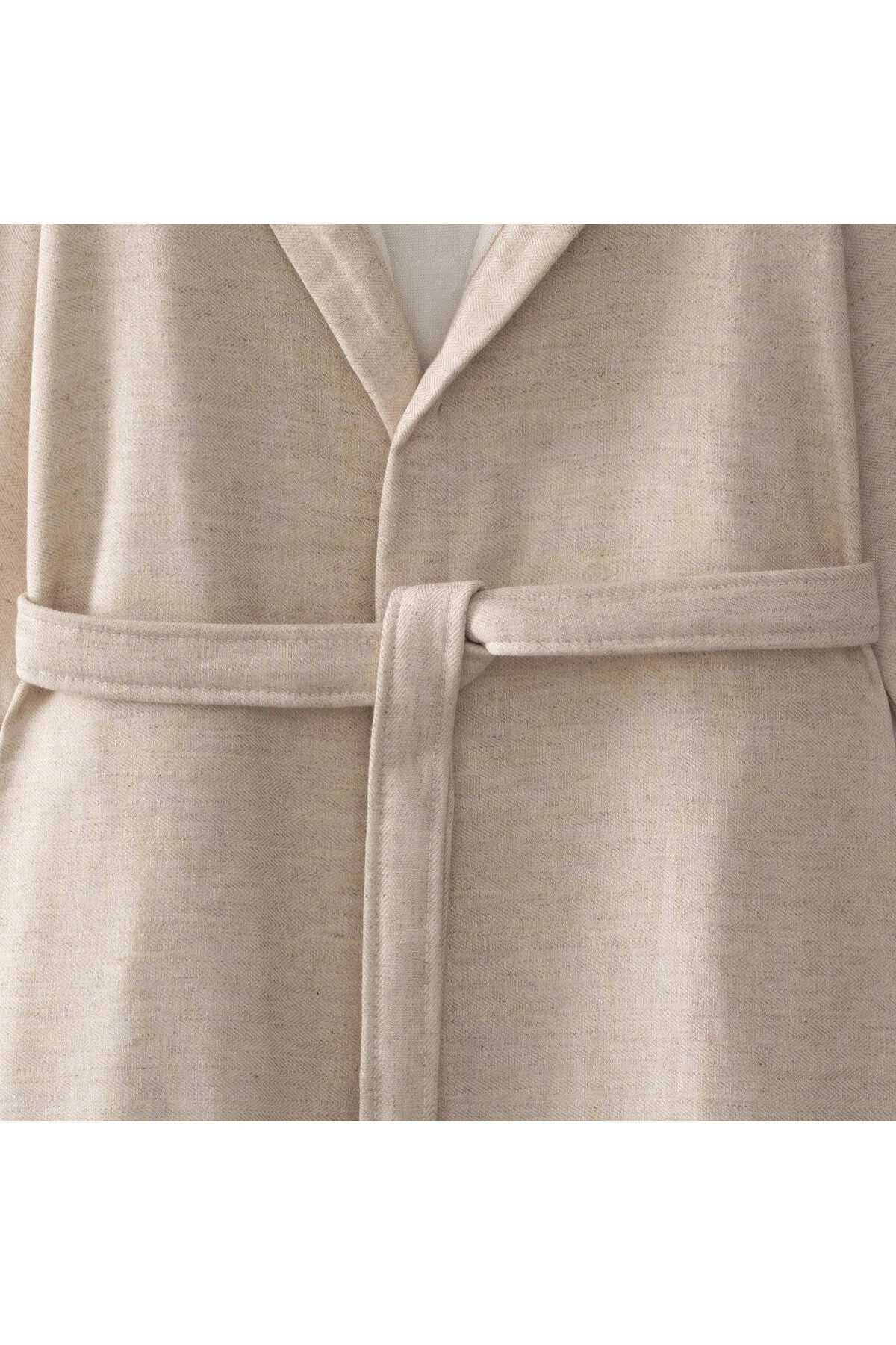 حوله تنپوش (روبدوشامبر) نود زنانه روبدوشامبر تن پوش Bathrobe Erva 100 ٪ پنبه ارگانیک ملانیا بژ  Ecocotton