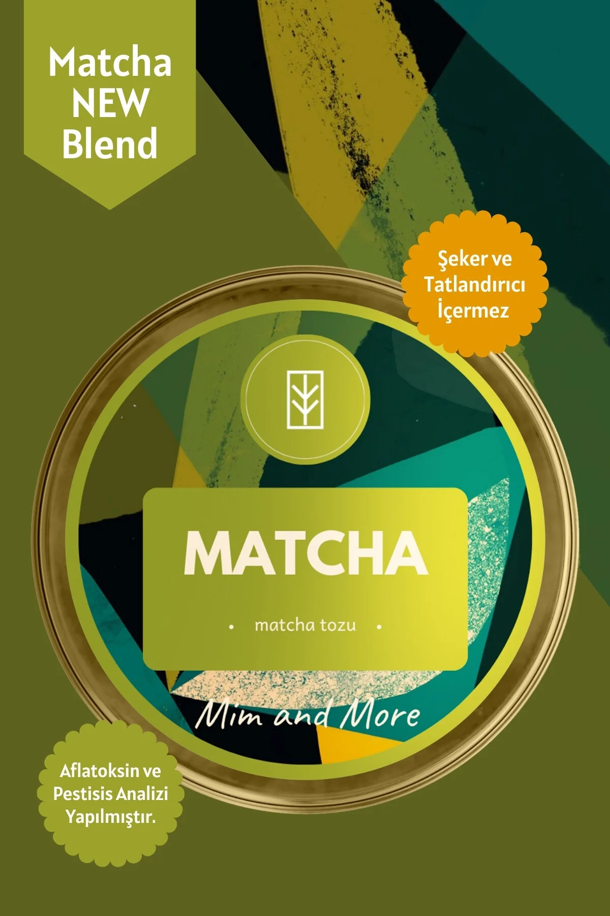 سایر دمنوش های گیاهی MATCHA PURE خالص 25 گرم Mim and More