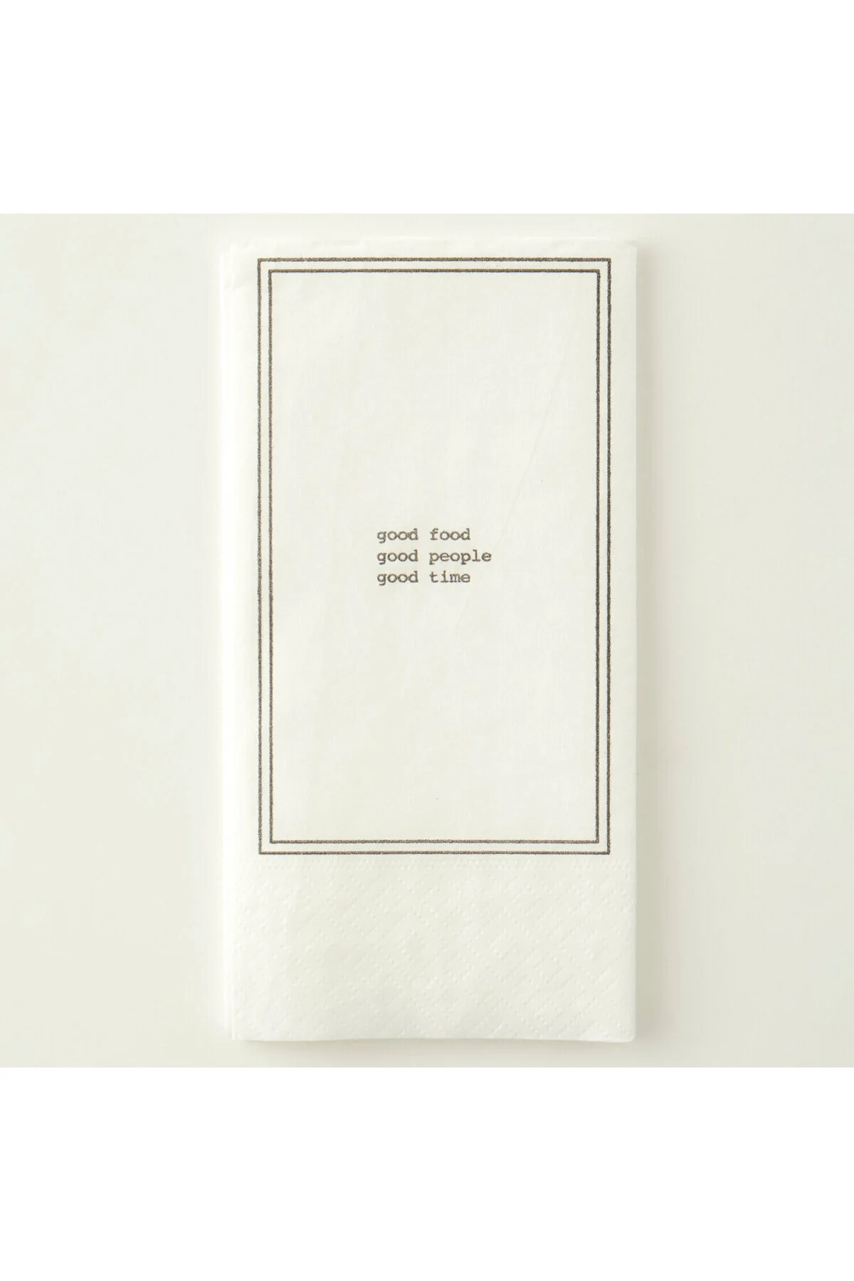 دستمال سفره GOODIES 100 کاغذی سفید 33X33 سانتی متر Bella Maison