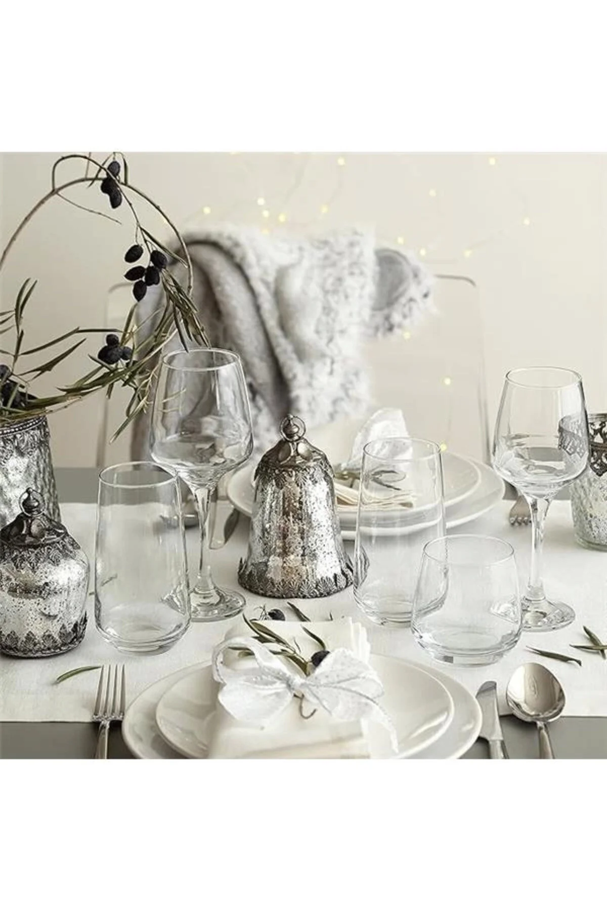 لیوان پایه‌دار گلاس نوشابه لال 6 اورجینال AyrStore