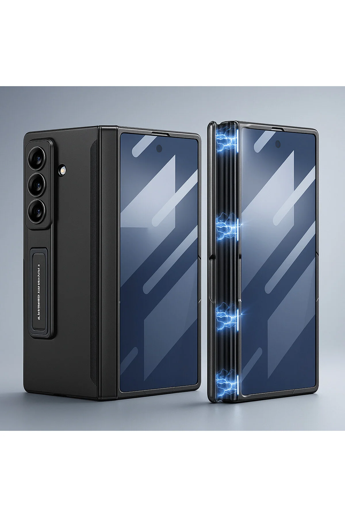 کاور و قاب محافظ سخت مگنت ممتاز با سازگار دوربین SAMSUNG GALAXY Z FOLD 7 پایه Rivor
