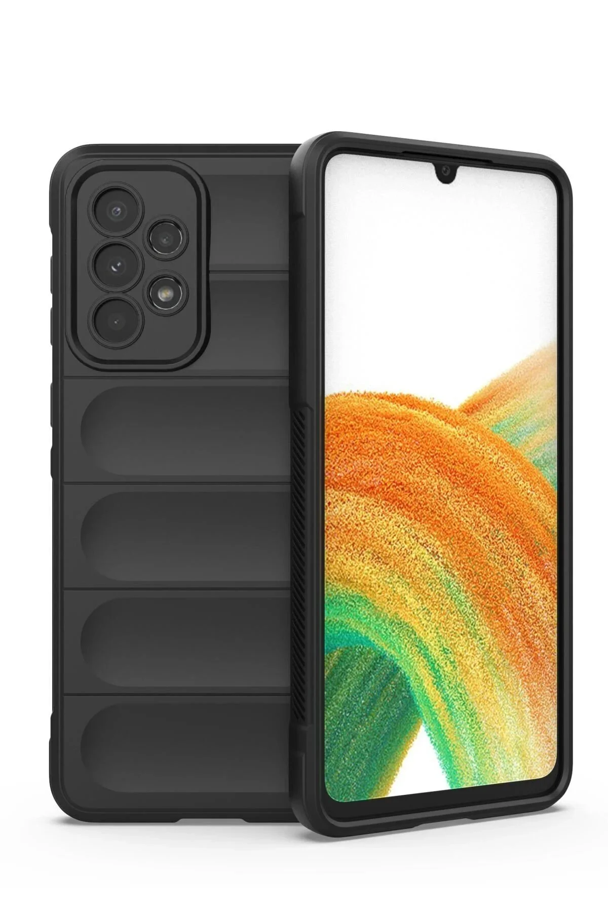 کاور تبلت SAMSUNG GALAXY A33 5G CASE OPTIMUM SILICONE مشکی Genel Markalar